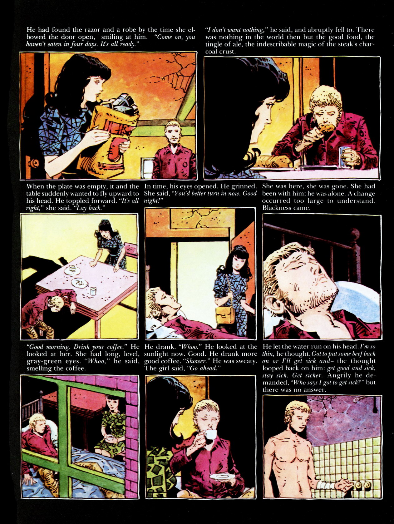 Read online Heavy Metal Presents Theodore Sturgeon's More Than Human comic -  Issue # TPB - 79