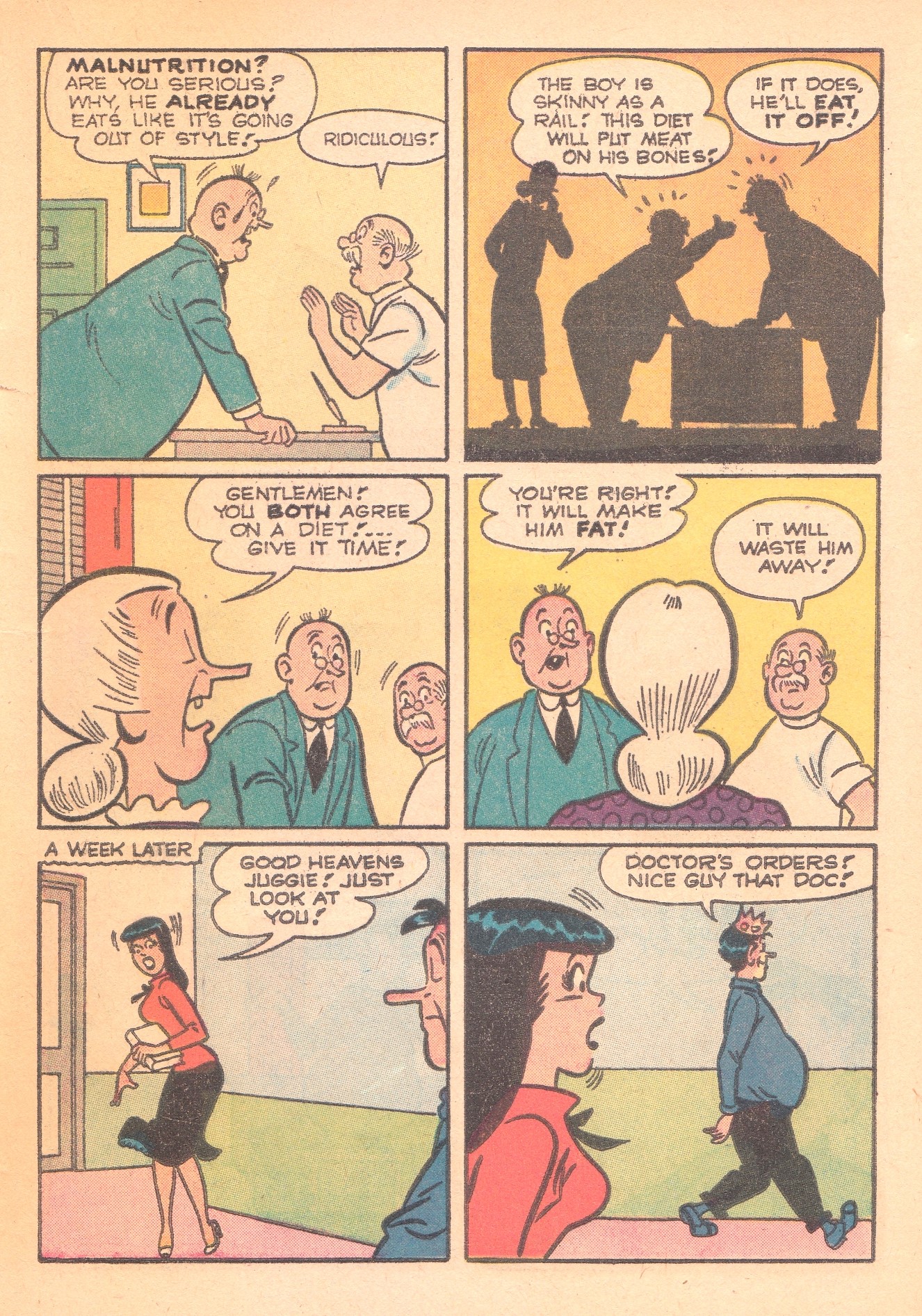Read online Archie's Pal Jughead comic -  Issue #63 - 17