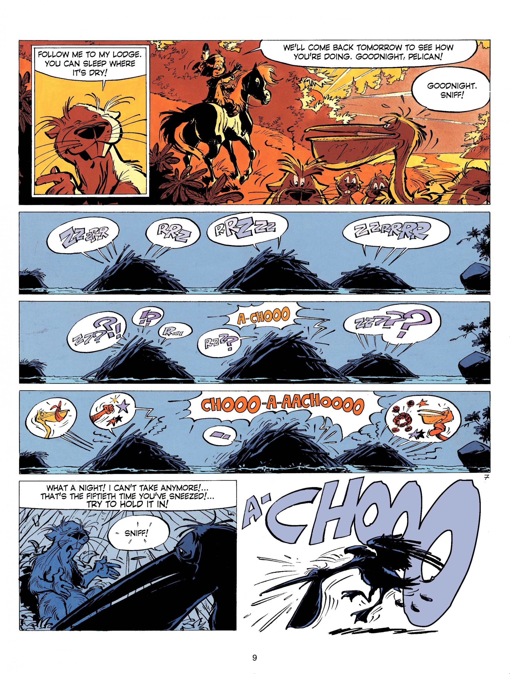 Read online Yakari comic -  Issue #5 - 9