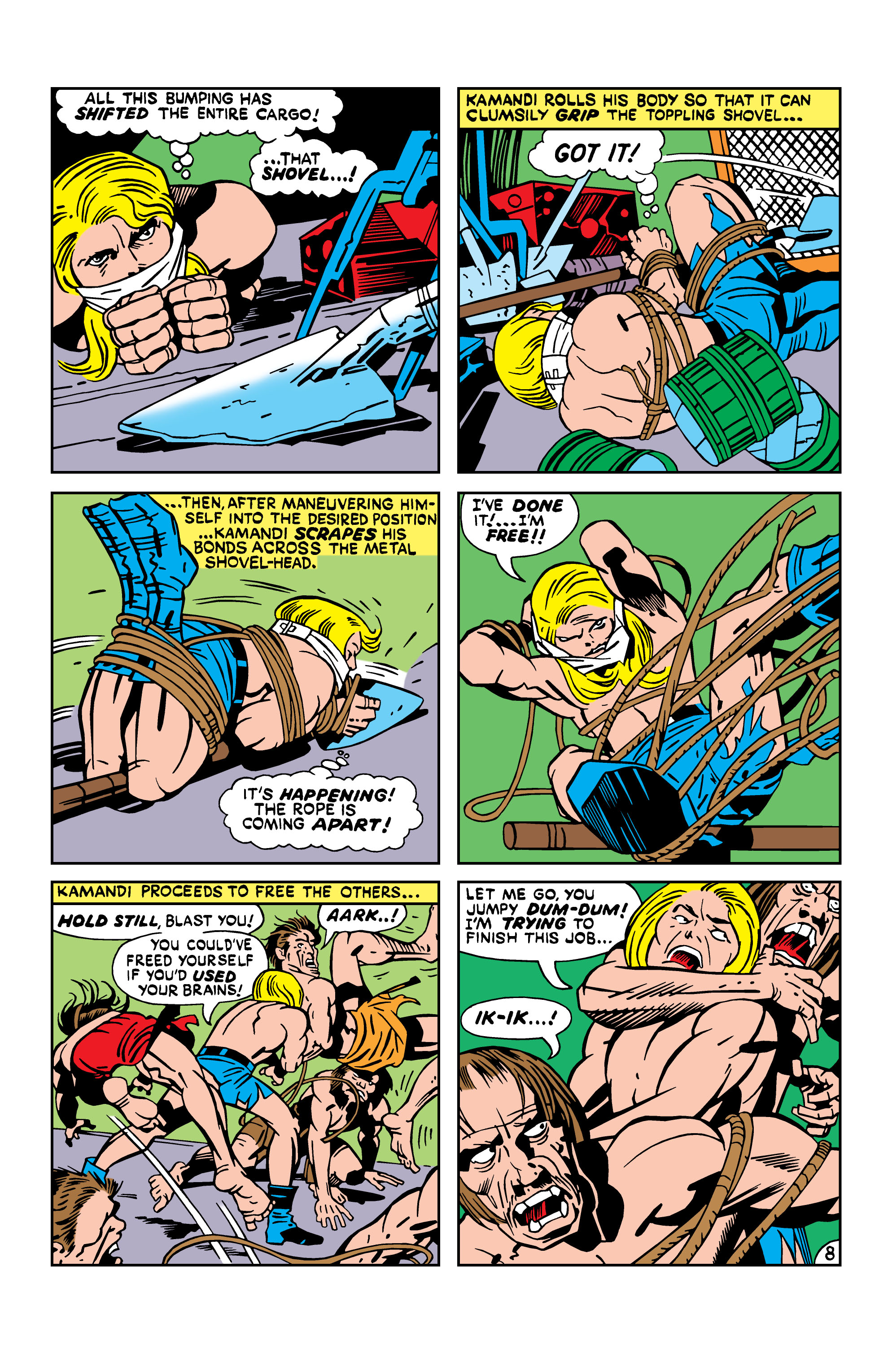 Read online Kamandi, The Last Boy On Earth comic -  Issue #17 - 8