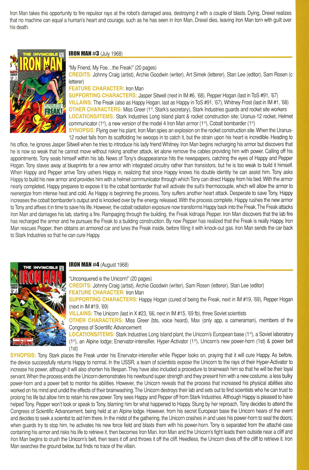 Read online Official Index to the Marvel Universe comic -  Issue #2 - 41