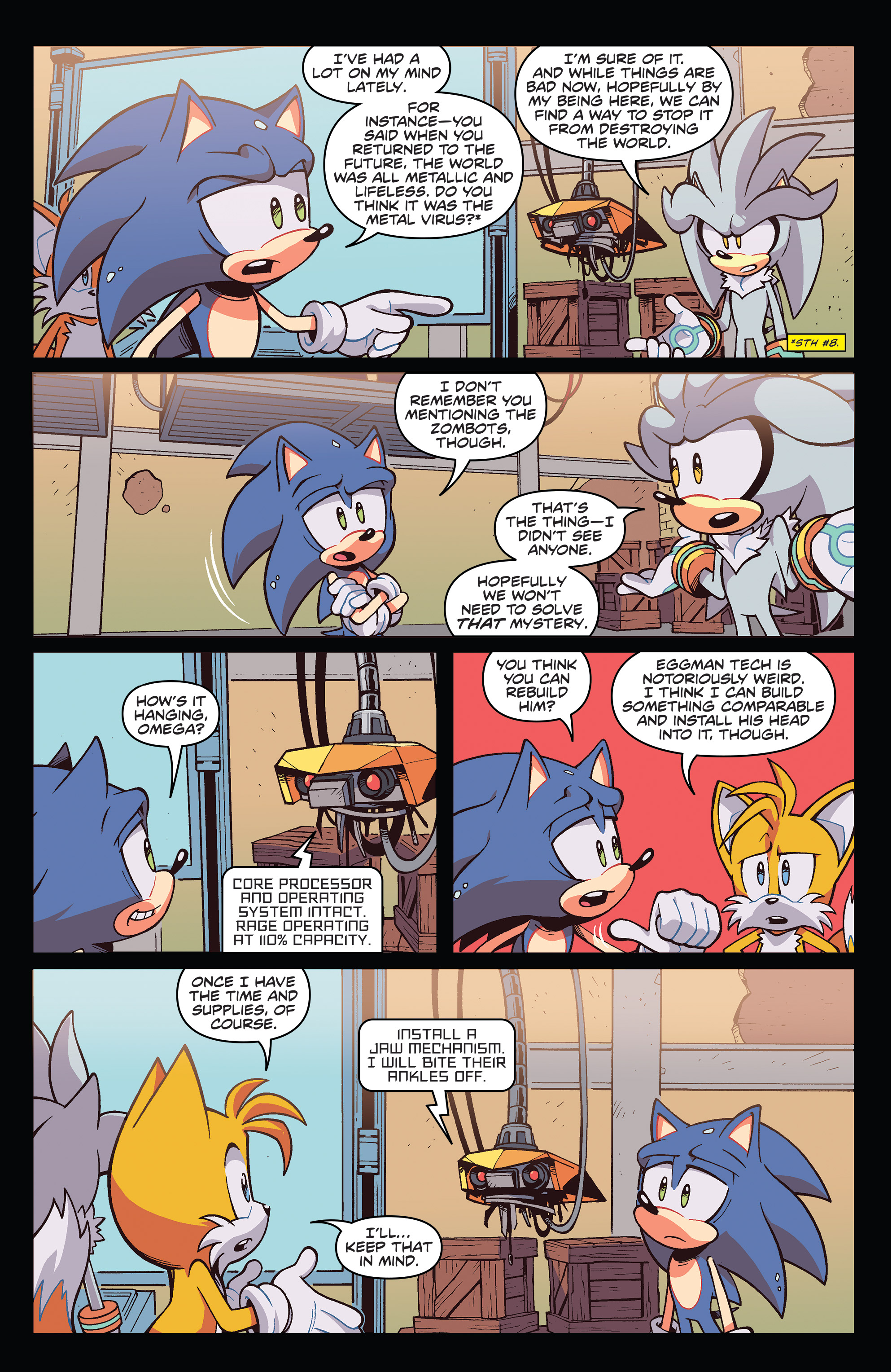 Read online Sonic the Hedgehog (2018) comic -  Issue #20 - 22