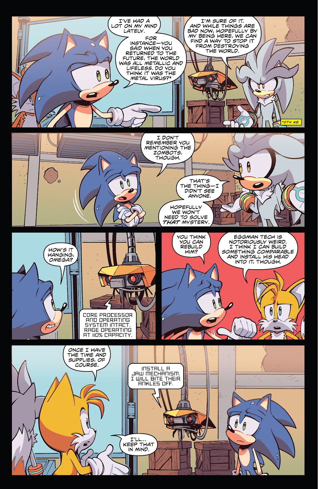 Sonic the Hedgehog (2018) issue 20 - Page 22