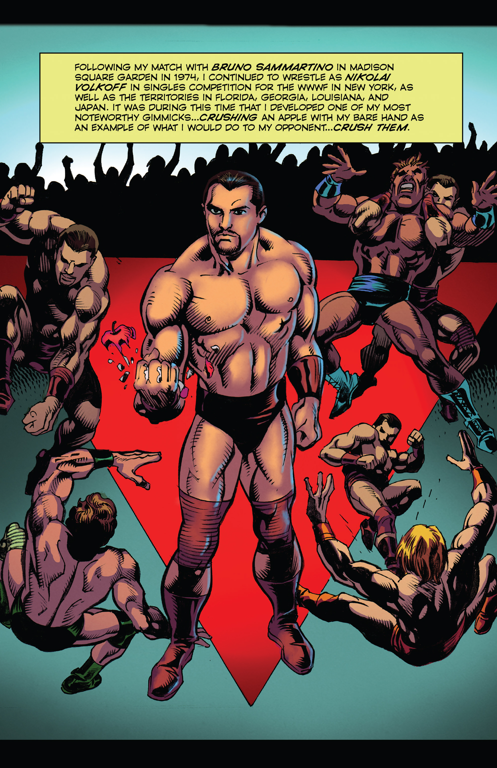 Read online Turnbuckle Titans: Nikolai Volkoff comic -  Issue #3 - 3