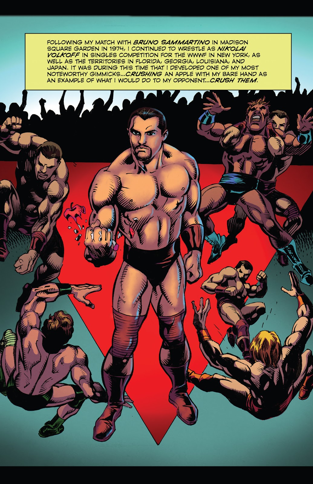 Read online Turnbuckle Titans: Nikolai Volkoff comic -  Issue #3 - 3