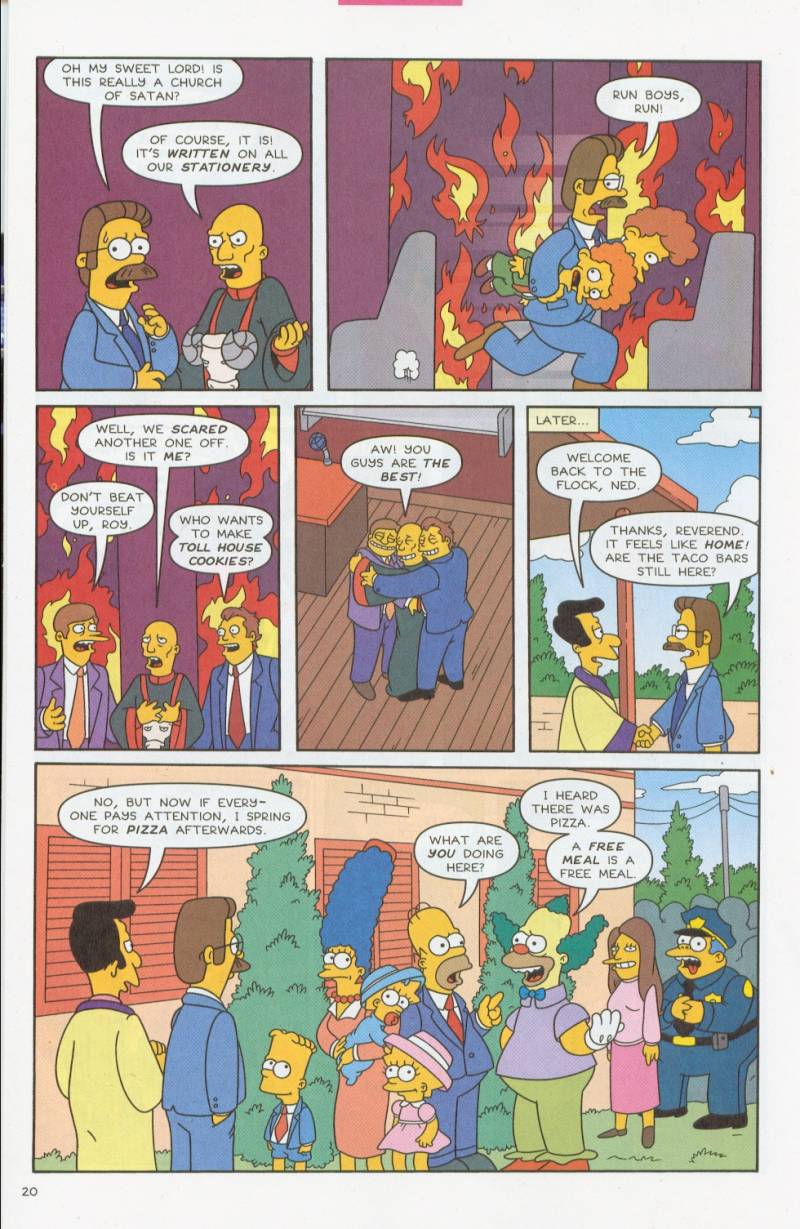 Read online Simpsons Comics comic -  Issue #69 - 21