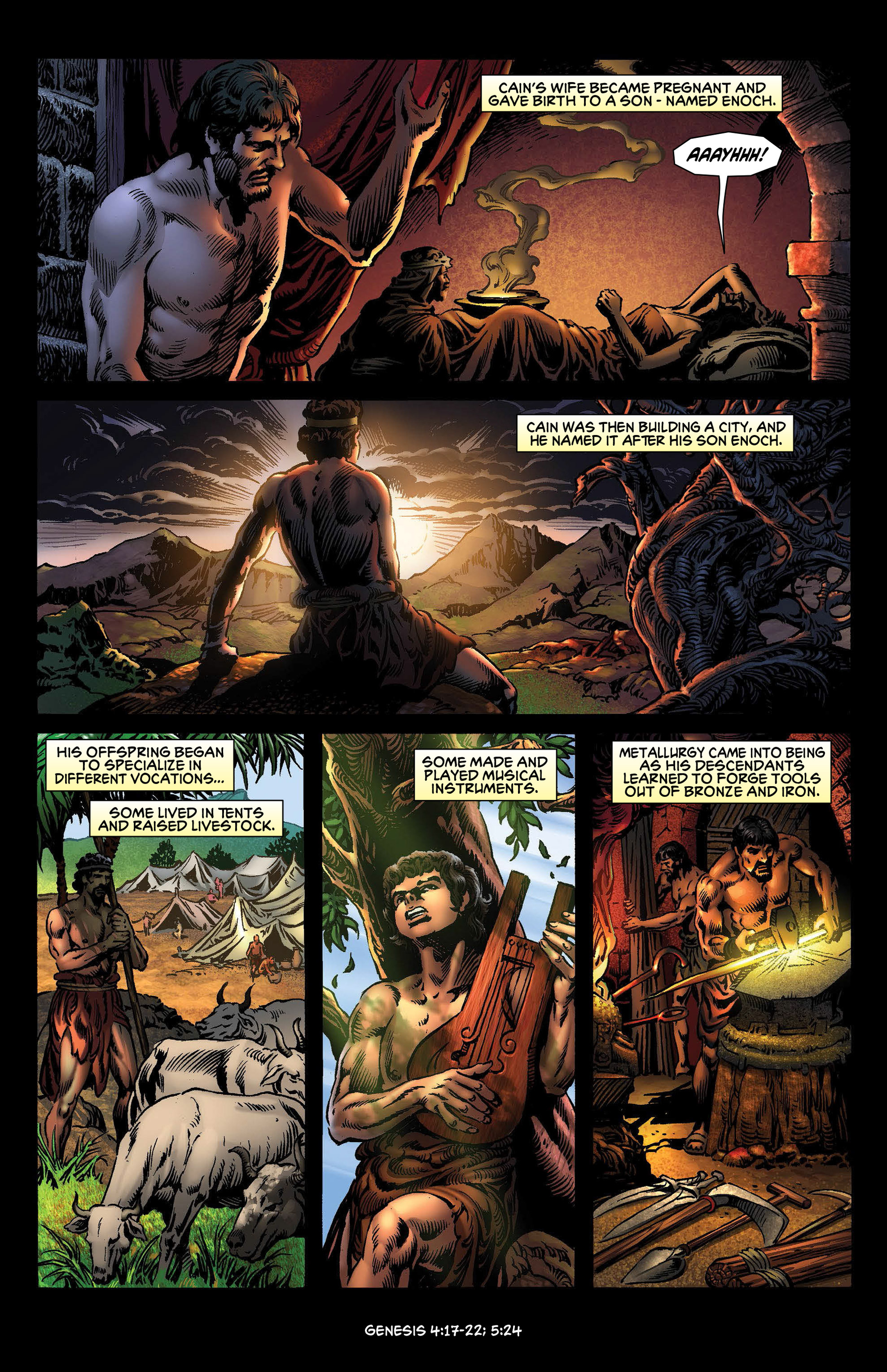 Read online The Kingstone Bible comic -  Issue #1 - 28