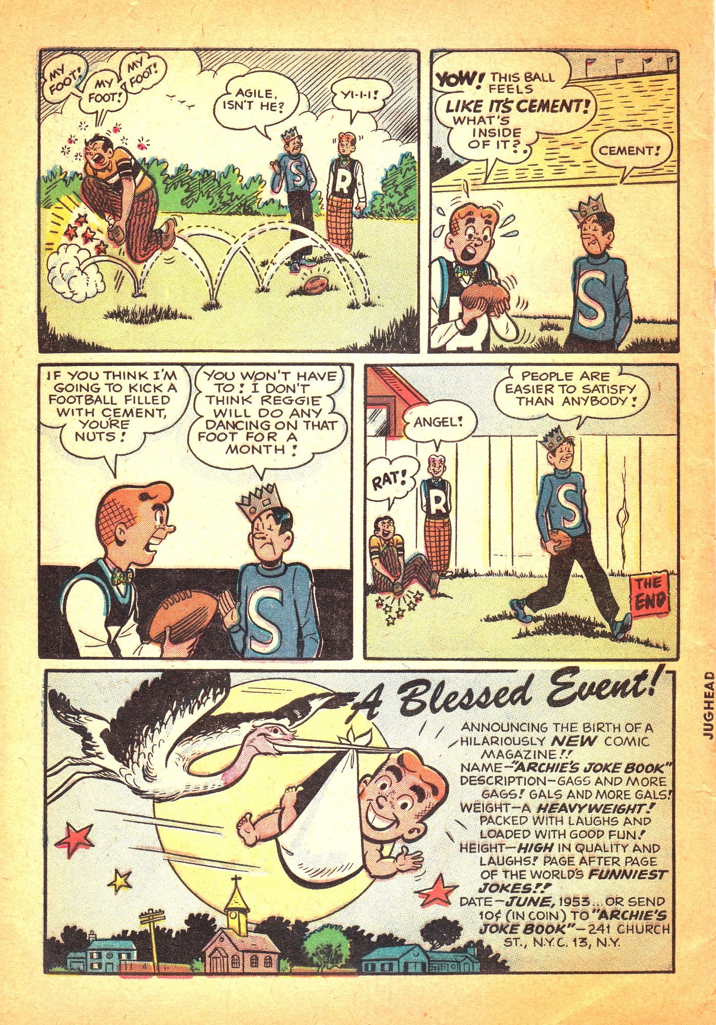Read online Archie's Pal Jughead comic -  Issue #19 - 35