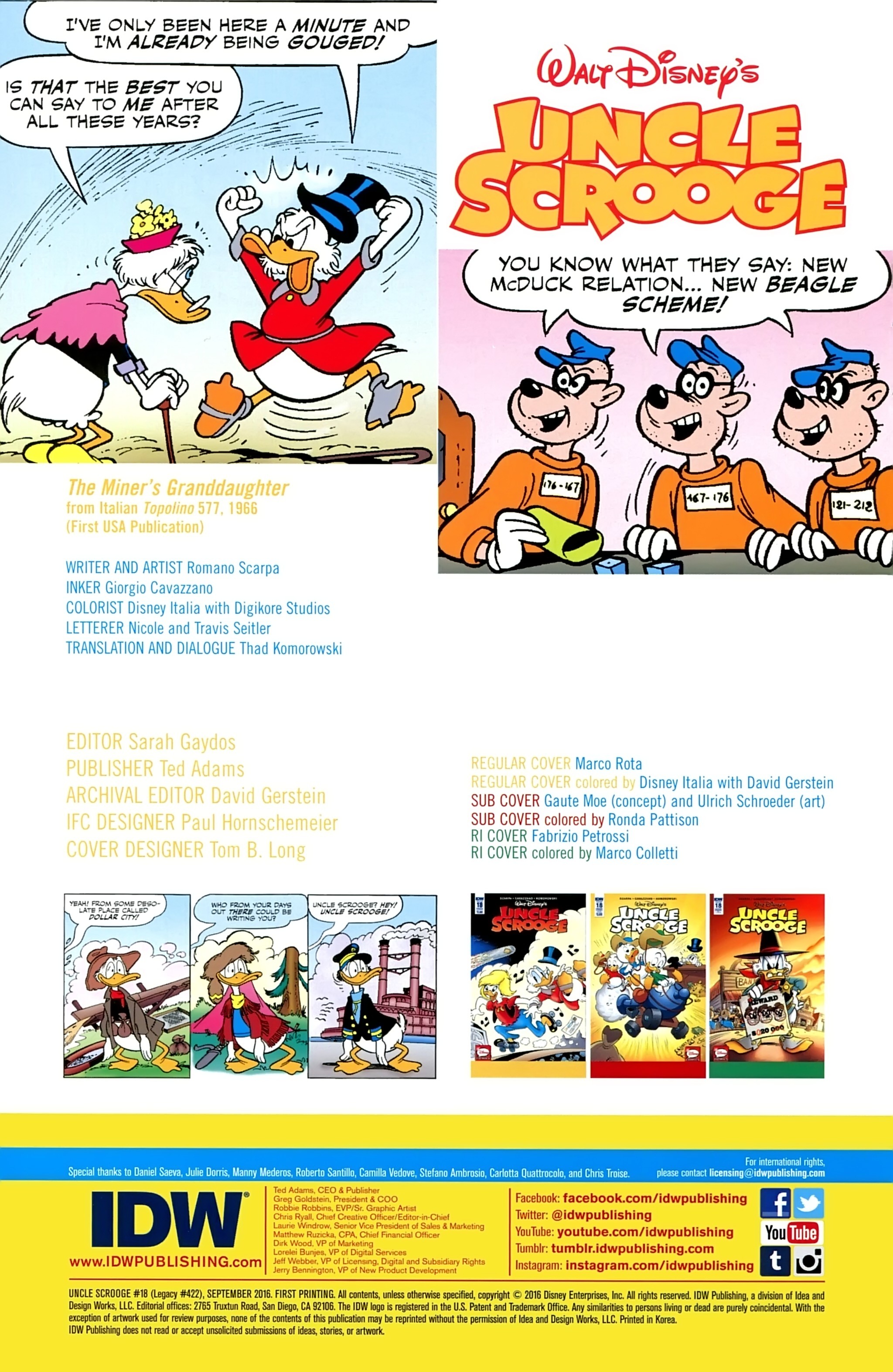 Read online Uncle Scrooge (2015) comic -  Issue #18 - 2