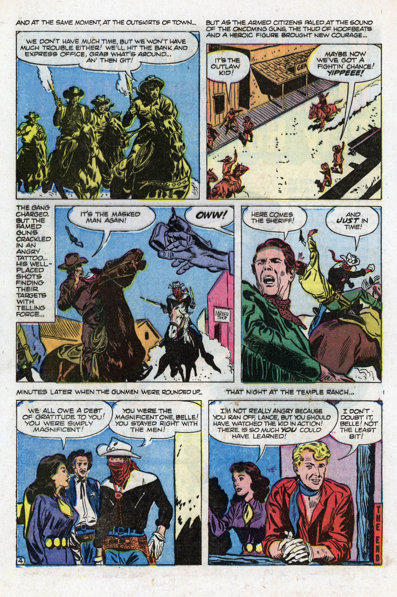 Read online The Outlaw Kid (1954) comic -  Issue #9 - 20