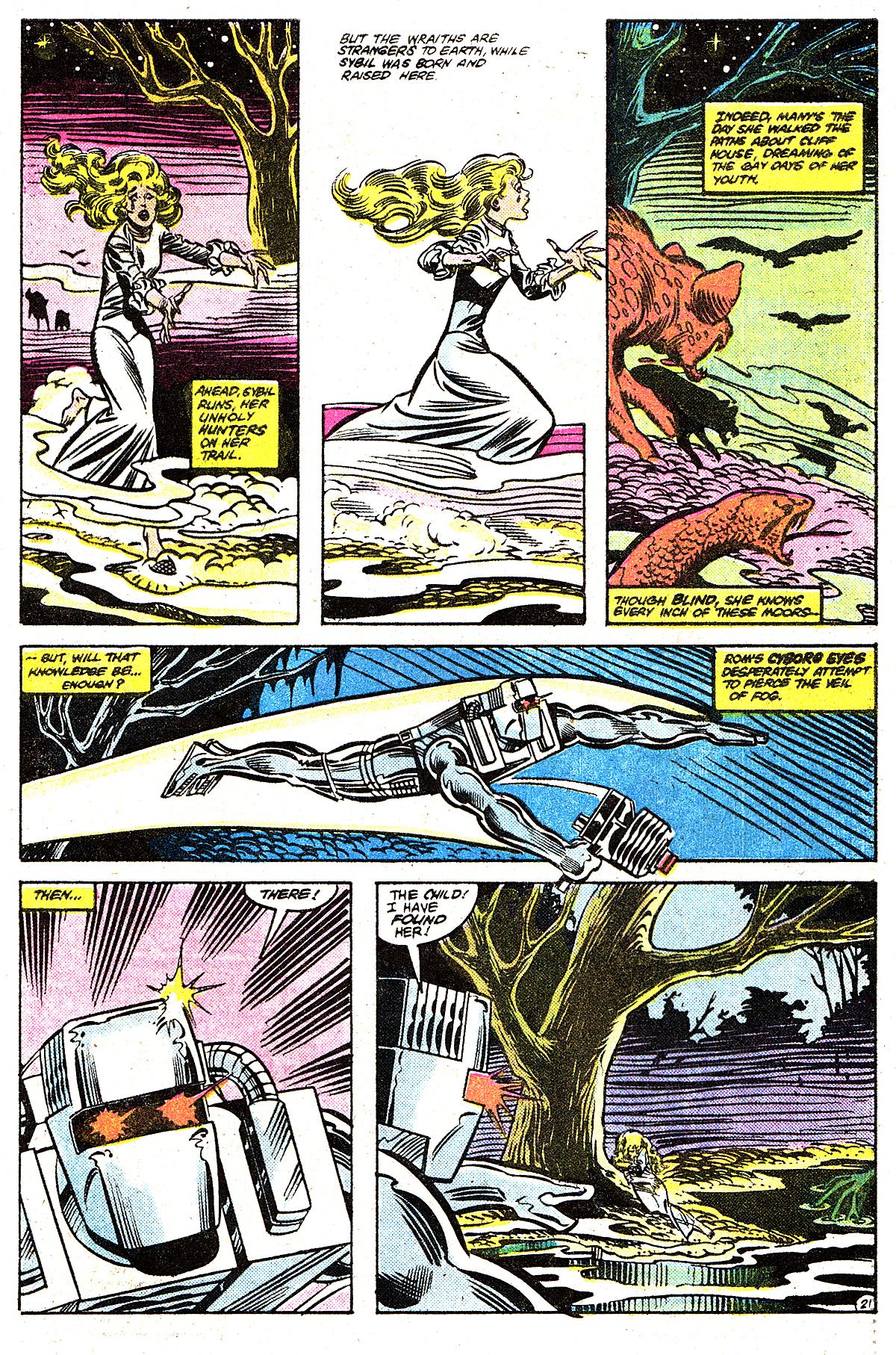 Read online ROM (1979) comic -  Issue #33 - 22