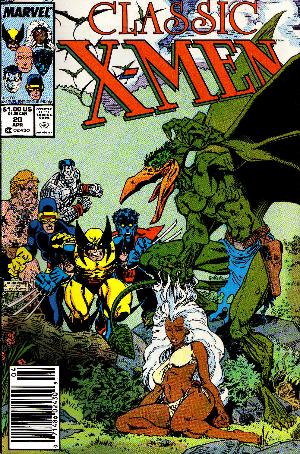 Read online Classic X-Men comic -  Issue #20 - 1