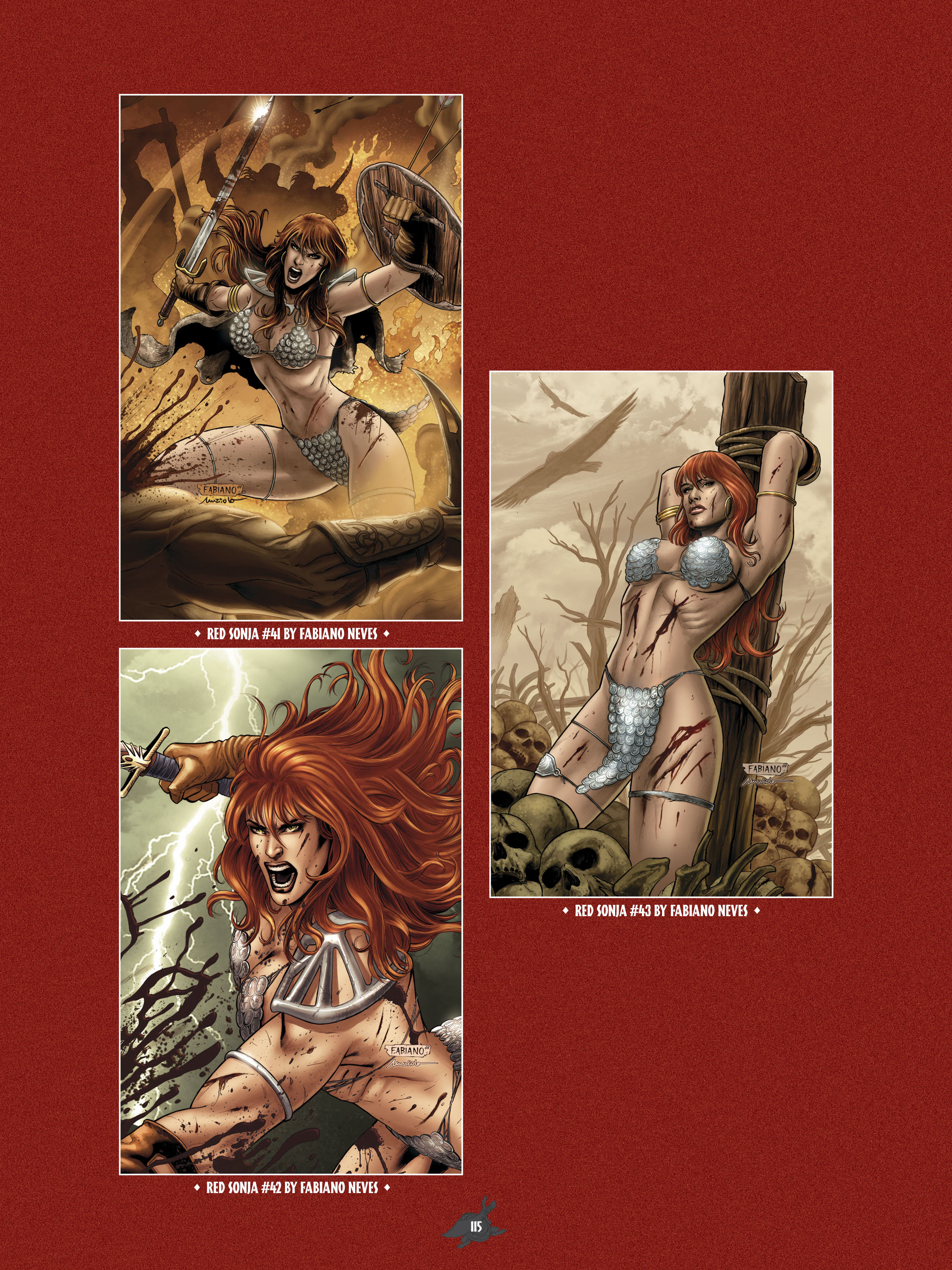 Read online The Art of Red Sonja comic -  Issue # TPB 1 (Part 2) - 14