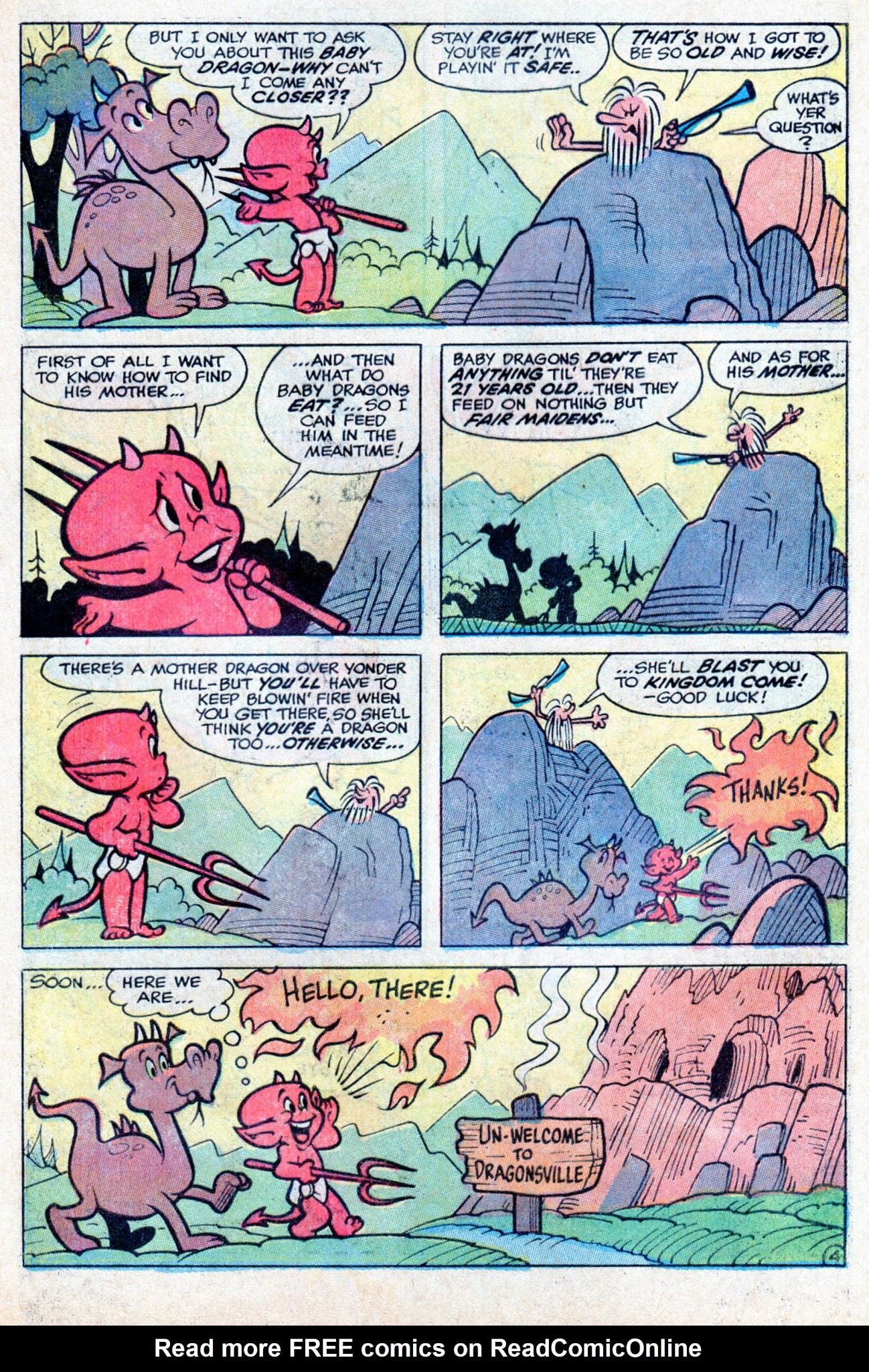 Read online Hot Stuff, the Little Devil comic -  Issue #110 - 32