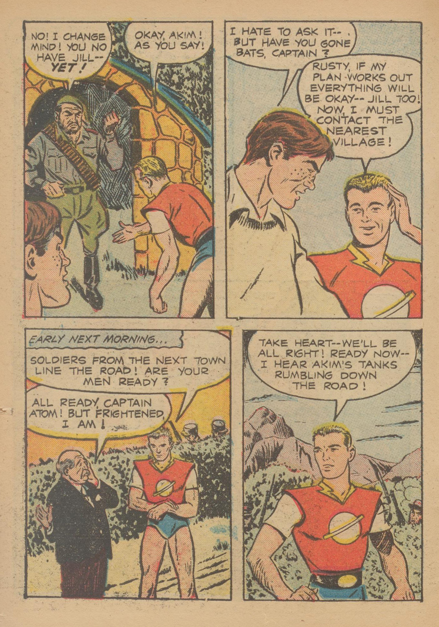 Read online Captain Atom (1950) comic -  Issue #1 - 18