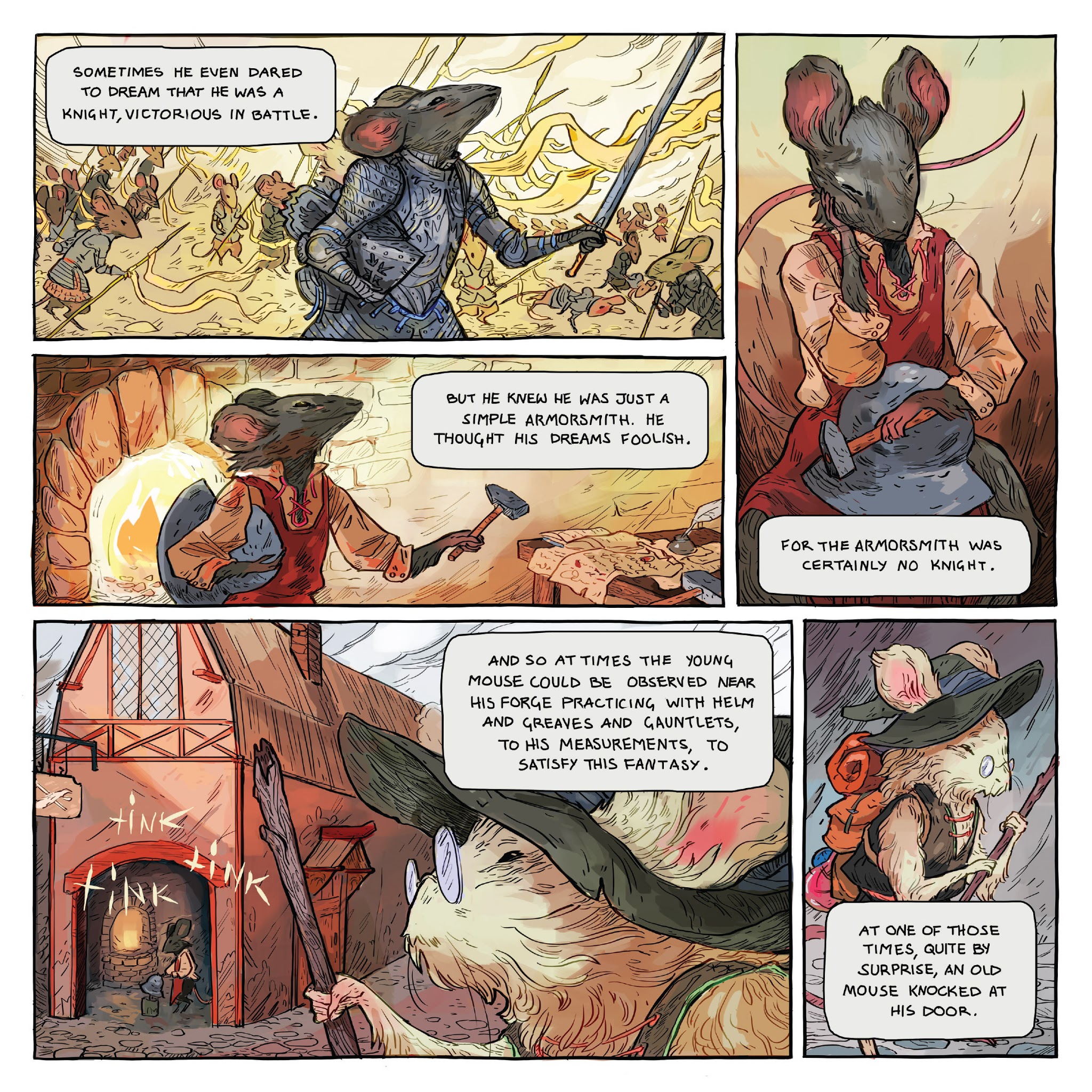 Read online Mouse Guard: Legends of the Guard Volume Three comic -  Issue # TPB - 31