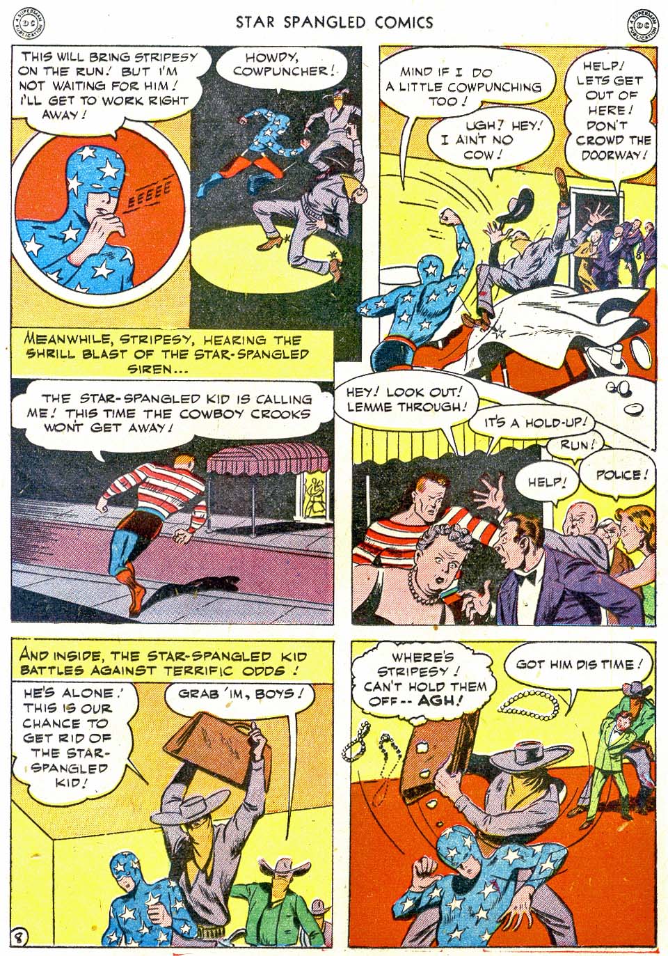 Read online Star Spangled Comics comic -  Issue #37 - 37