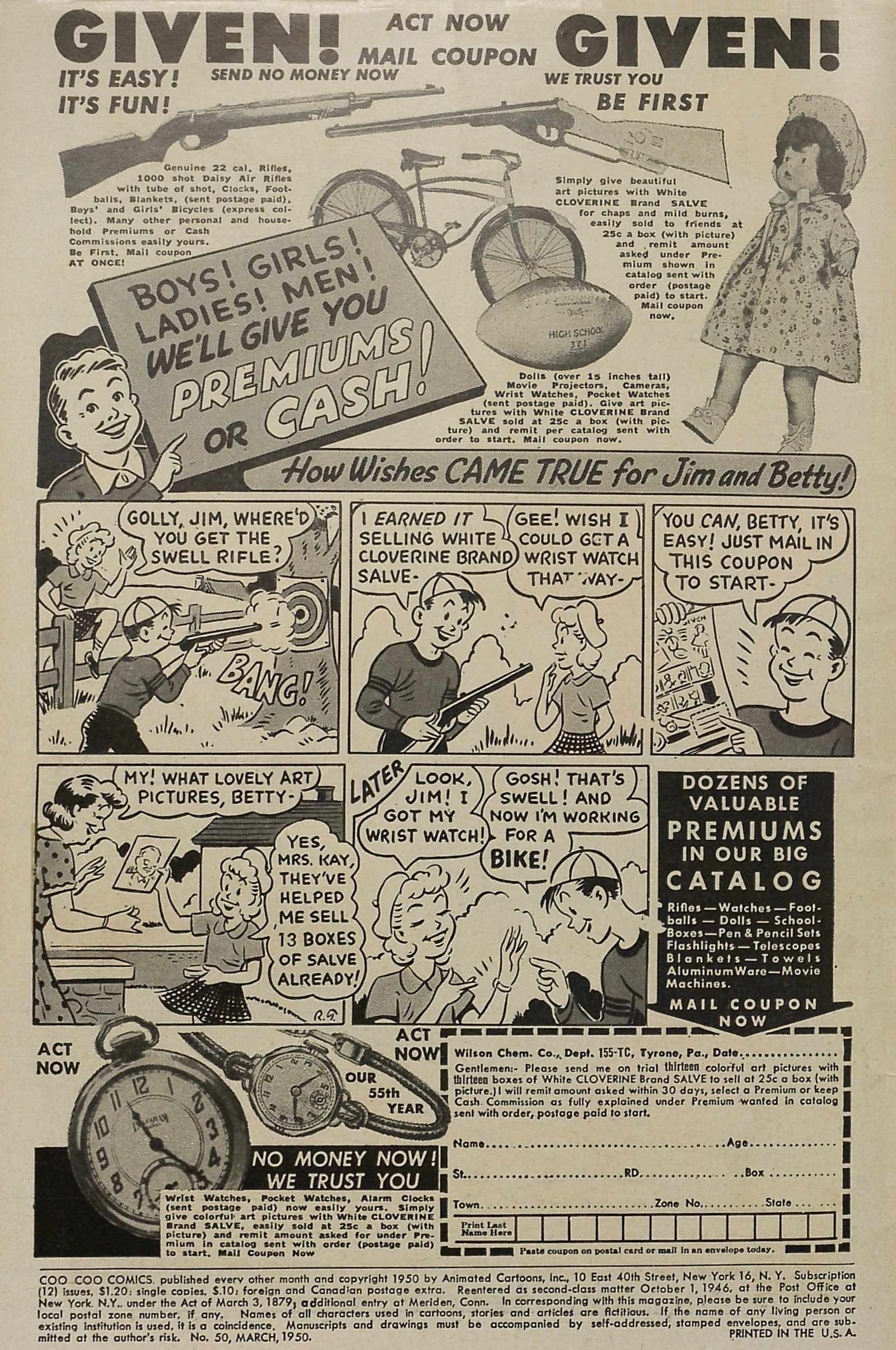 Read online Coo Coo Comics comic -  Issue #50 - 2
