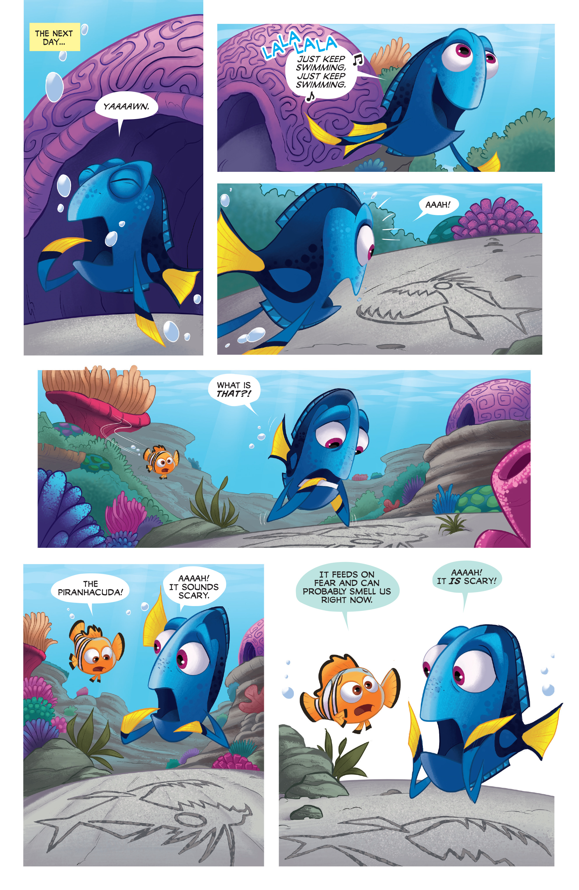 Read online Disney Pixar Finding Dory comic -  Issue #4 - 13