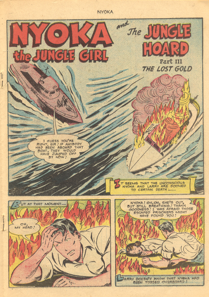 Read online Nyoka the Jungle Girl (1945) comic -  Issue #52 - 19