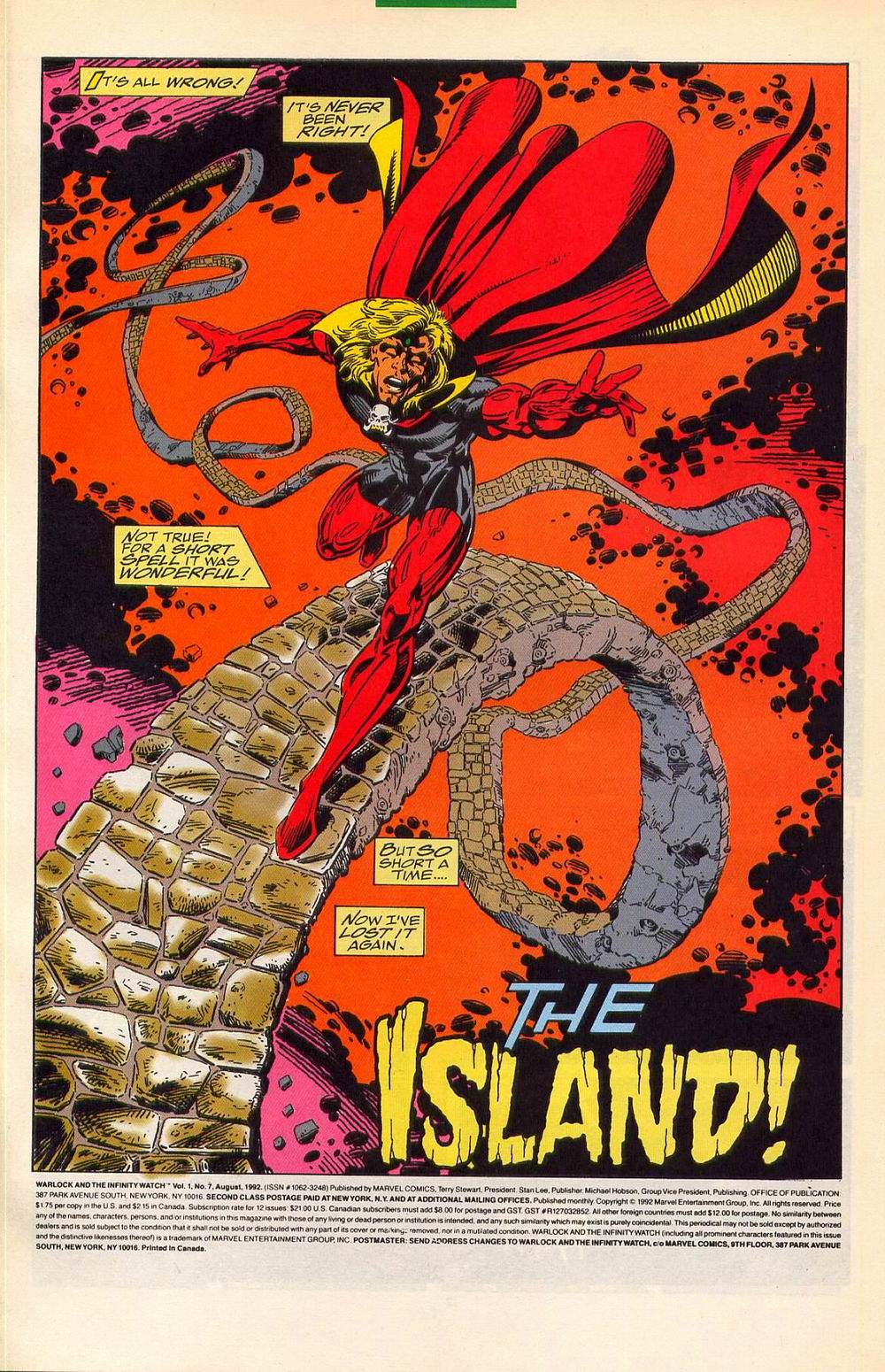 Read online Warlock and the Infinity Watch comic -  Issue #7 - 2