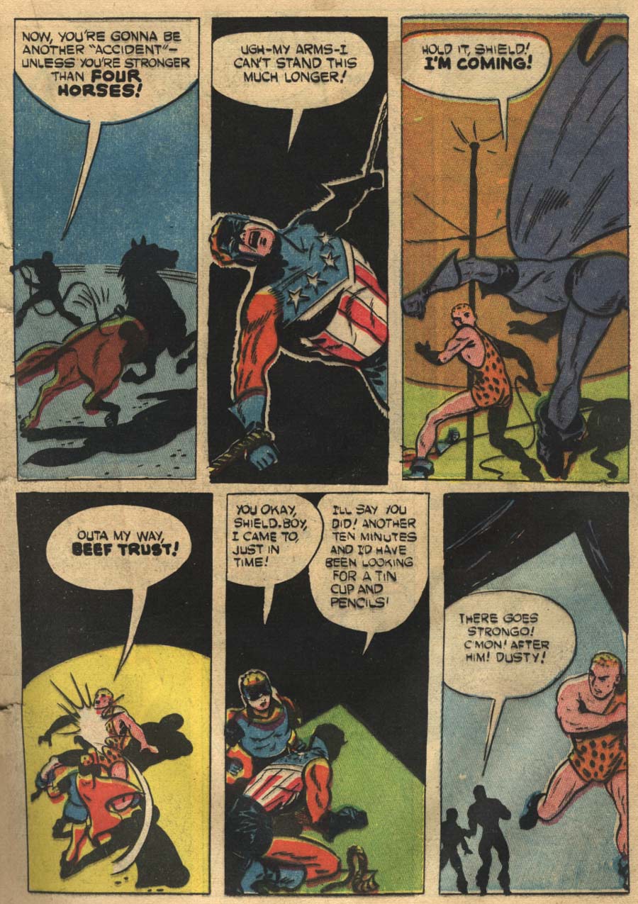 Read online Pep Comics comic -  Issue #53 - 25