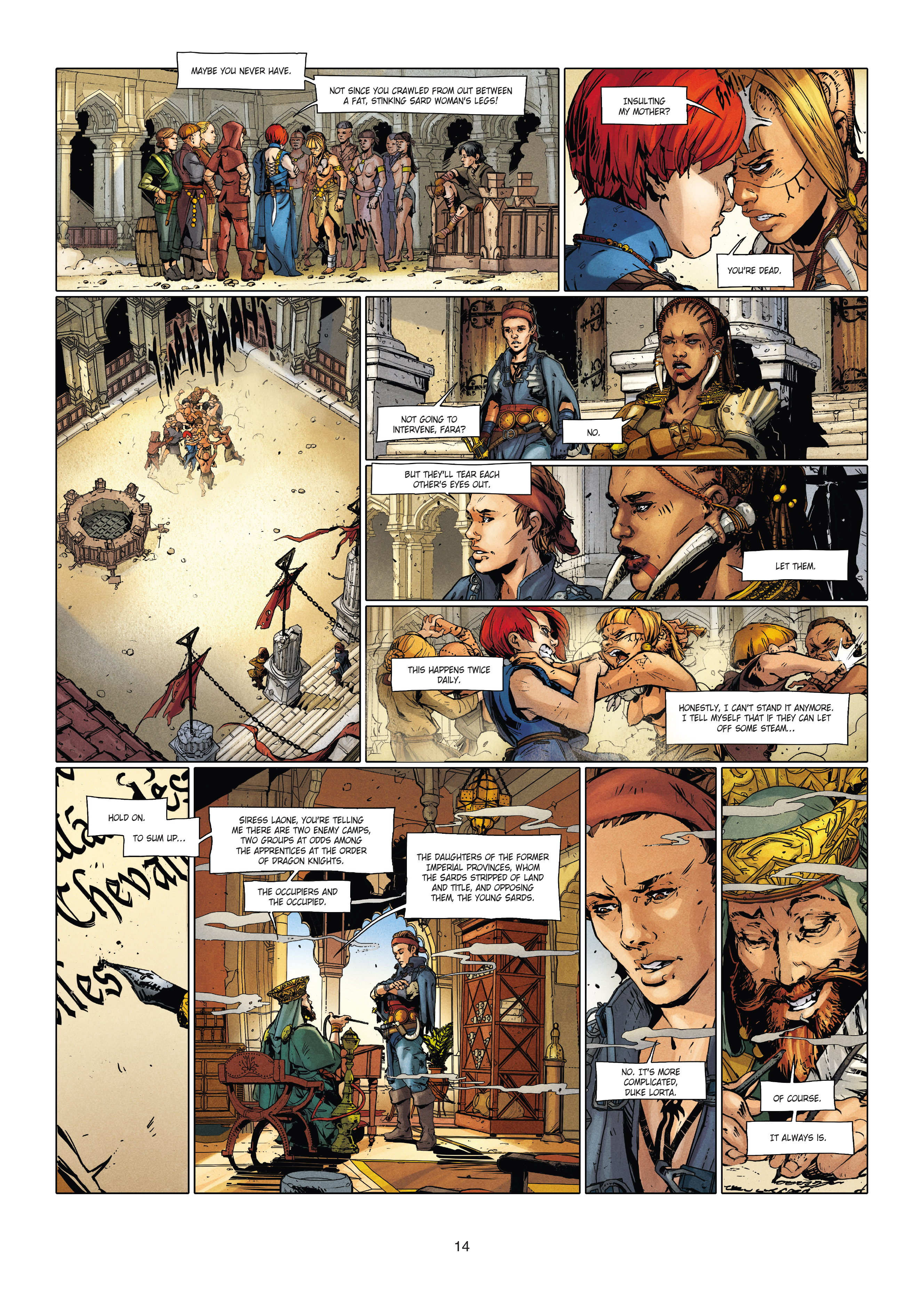 Read online Chronicles of the Dragon Knights comic -  Issue #20 - 14