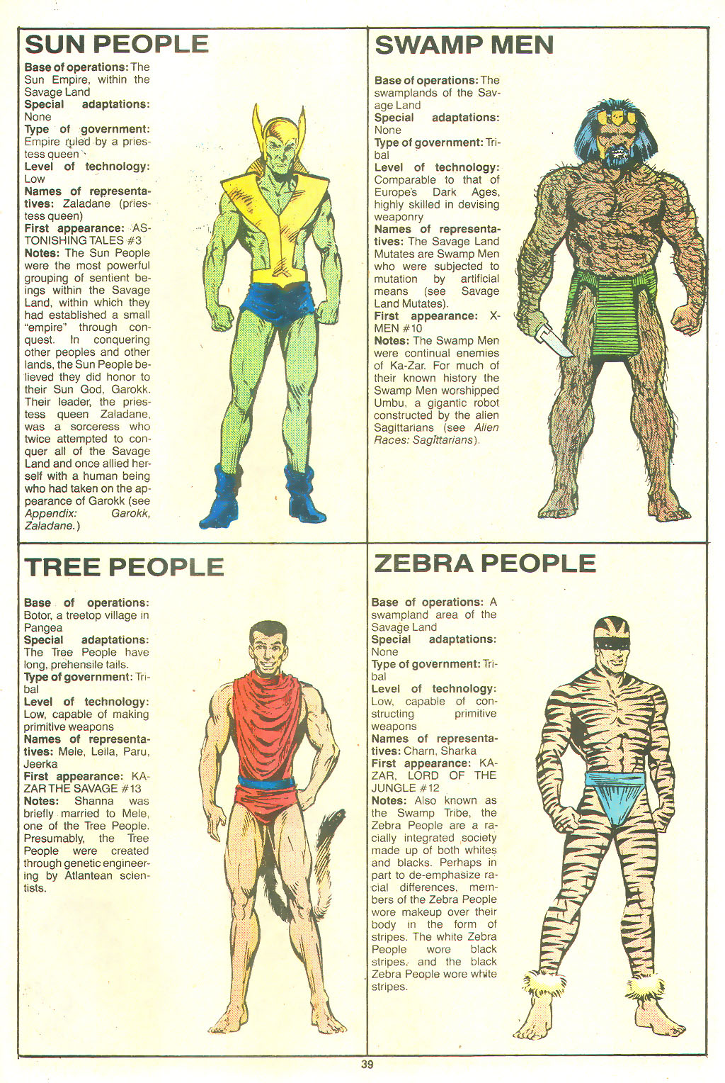 Read online The Official Handbook of the Marvel Universe Deluxe Edition comic -  Issue #19 - 41