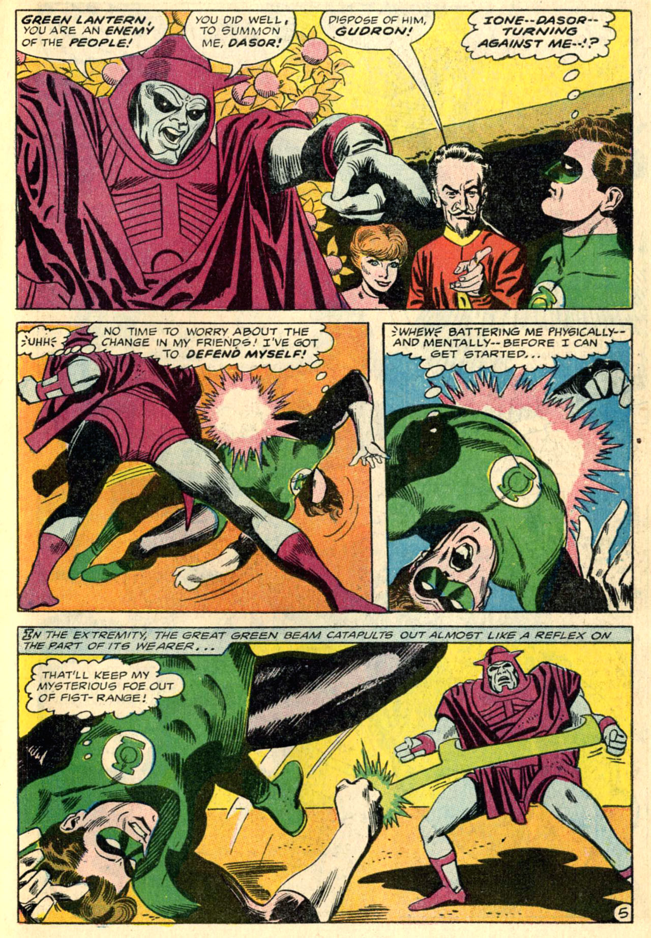 Read online Green Lantern (1960) comic -  Issue #66 - 7