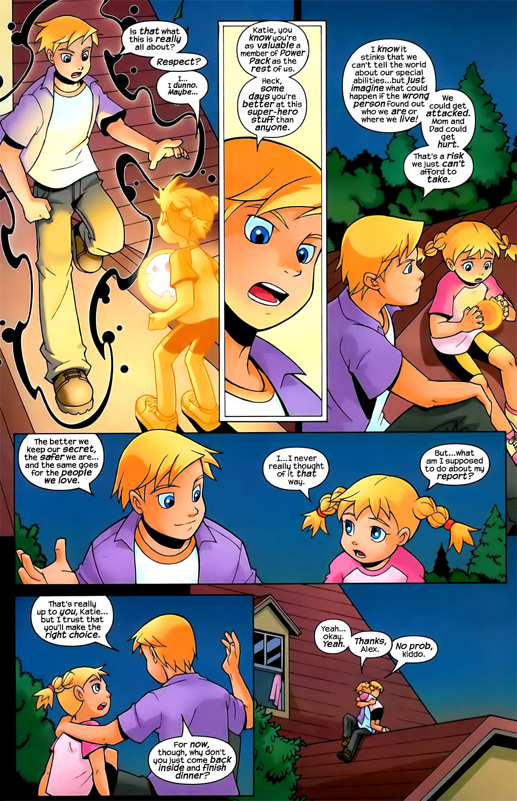 Read online Power Pack (2005) comic -  Issue #1 - 13