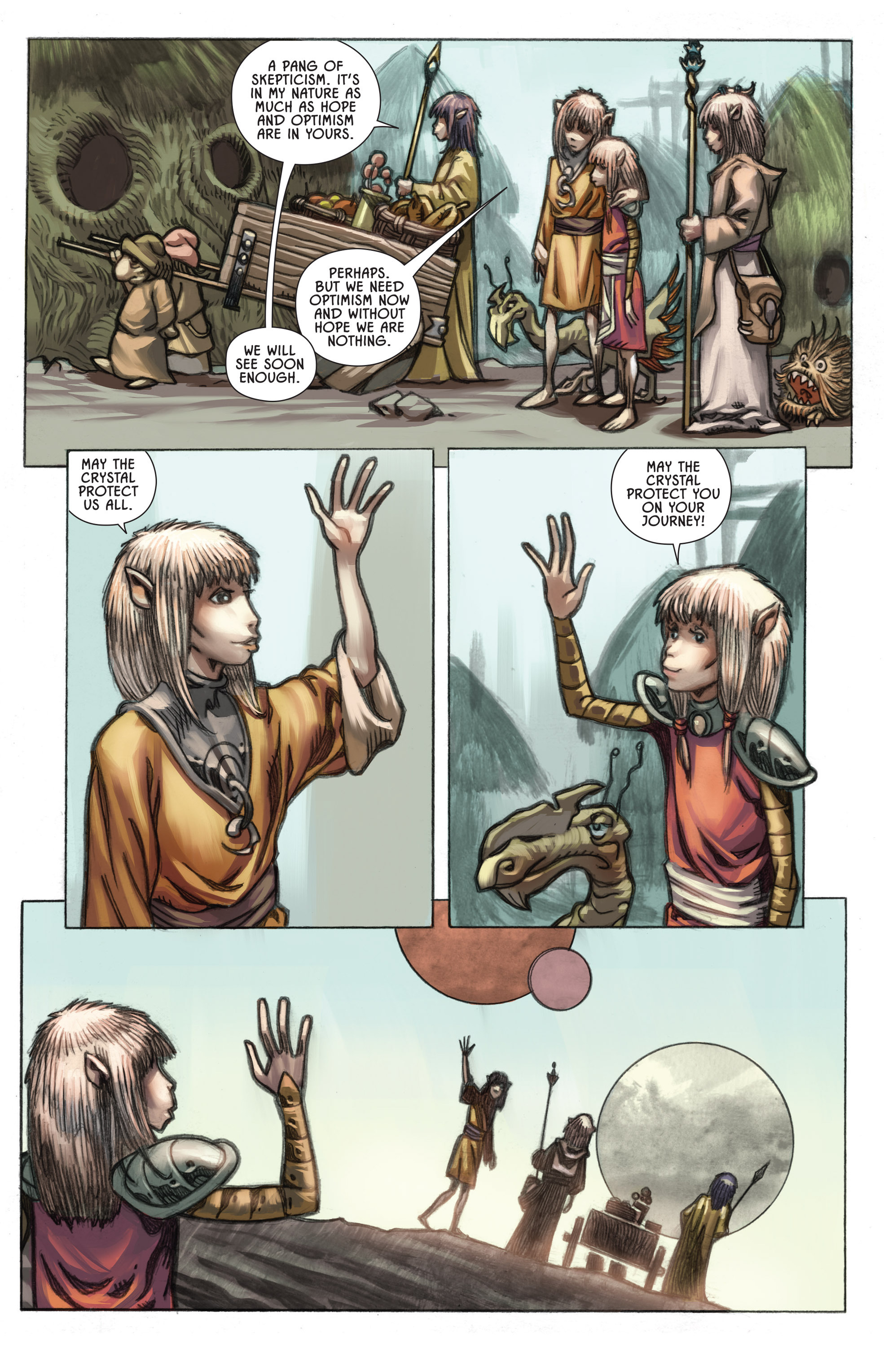 Read online The Dark Crystal: Creation Myths comic -  Issue # TPB 3 - 35