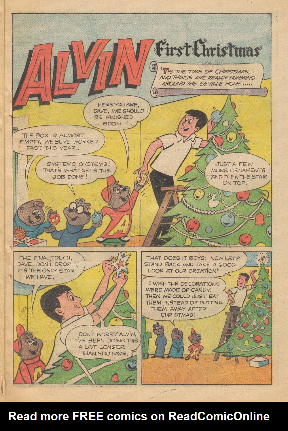 Read online Alvin and His Pals in Merry Christmas with Clyde Crashcup and Leonardo comic -  Issue # Full - 9