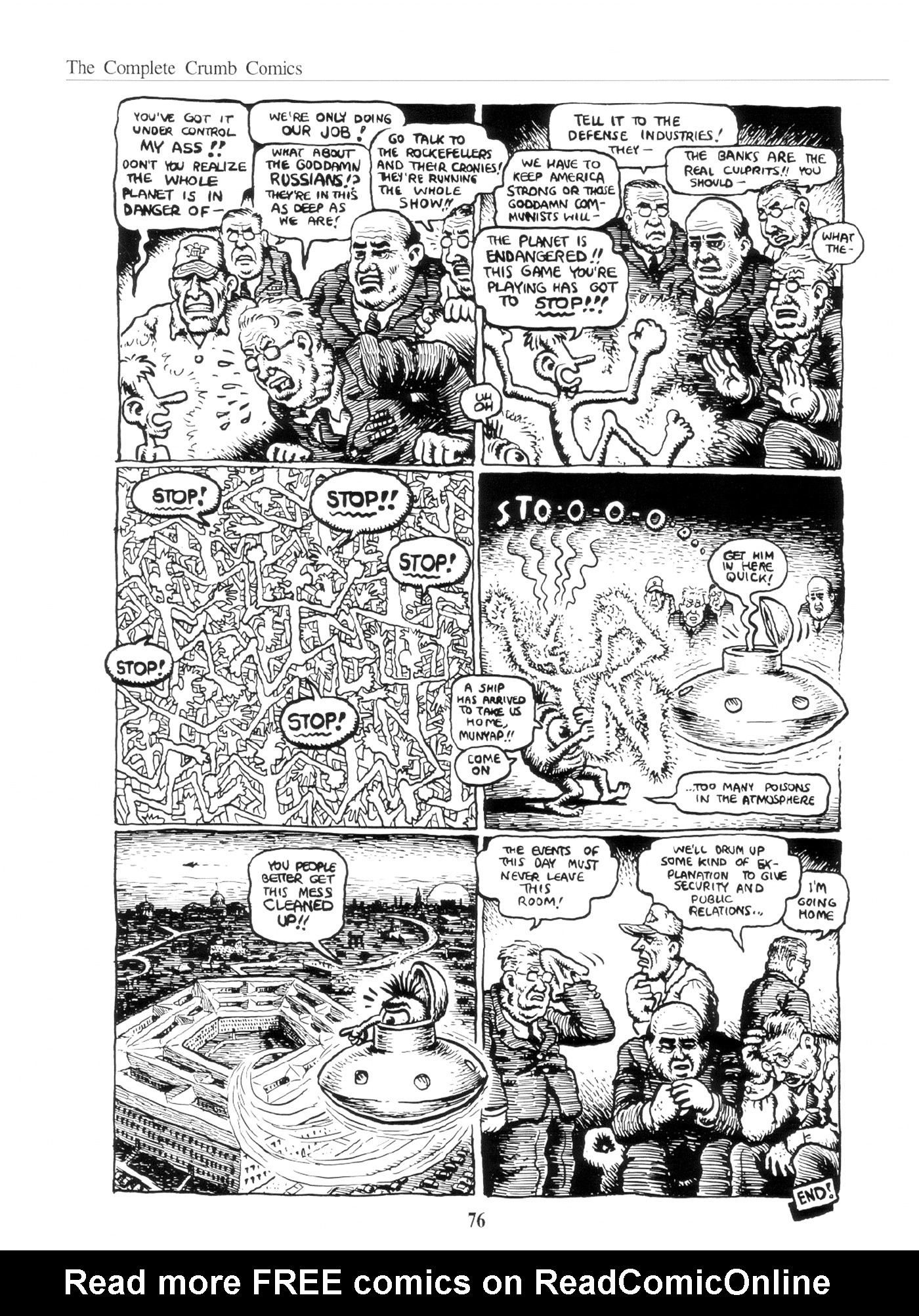 Read online The Complete Crumb Comics comic -  Issue # TPB 10 - 85