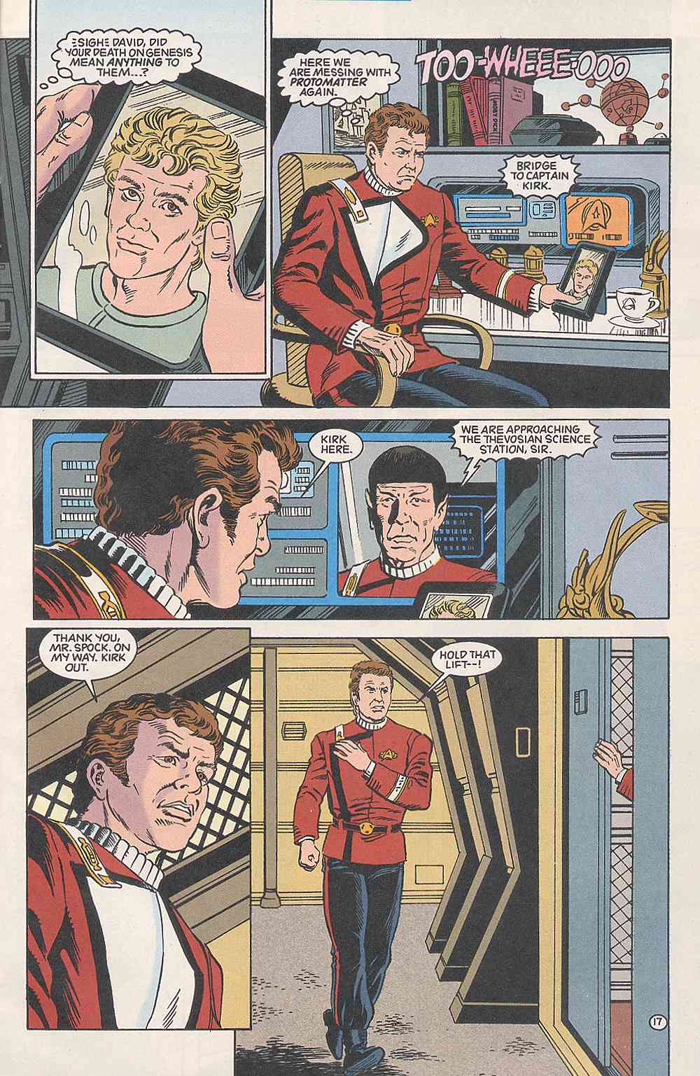 Read online Star Trek (1989) comic -  Issue #49 - 15