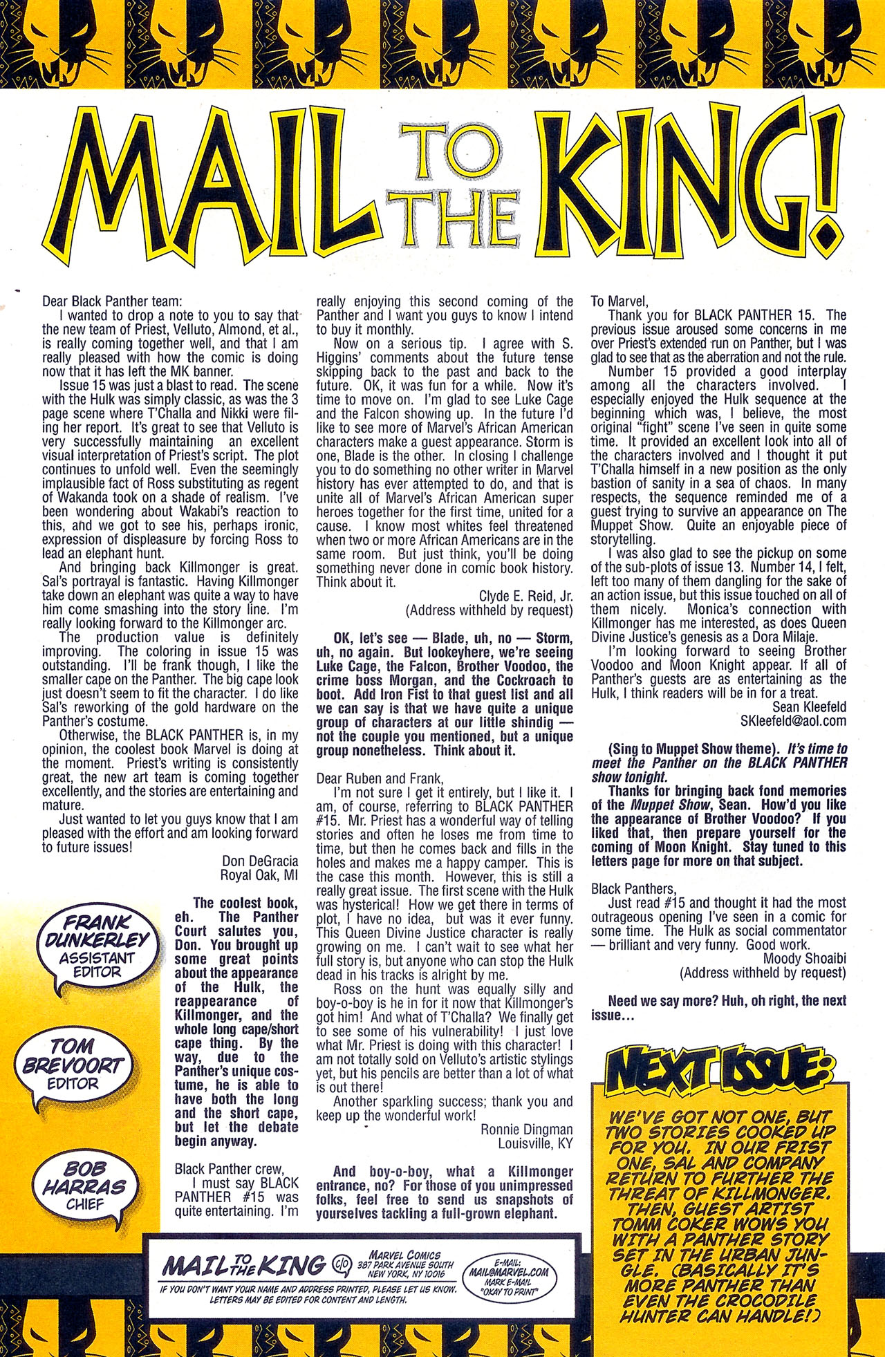 Read online Black Panther (1998) comic -  Issue #18 - 24