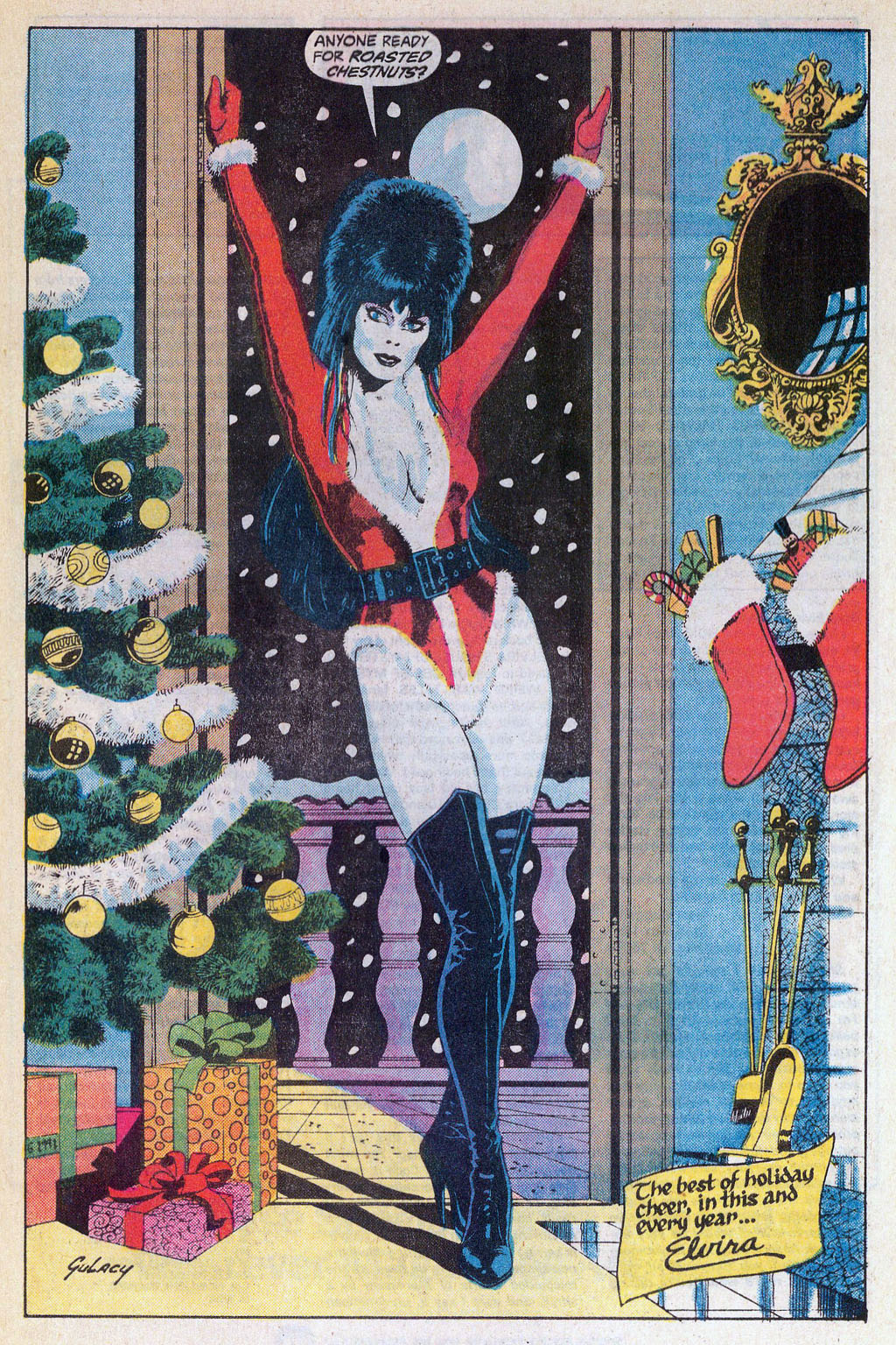 Read online Elvira's House of Mystery comic -  Issue # _Special - 40