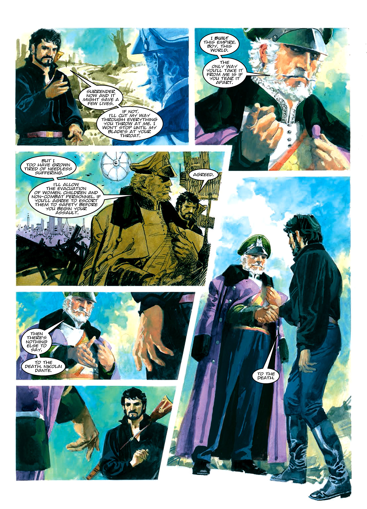 Read online Nikolai Dante comic -  Issue # TPB 10 - 36