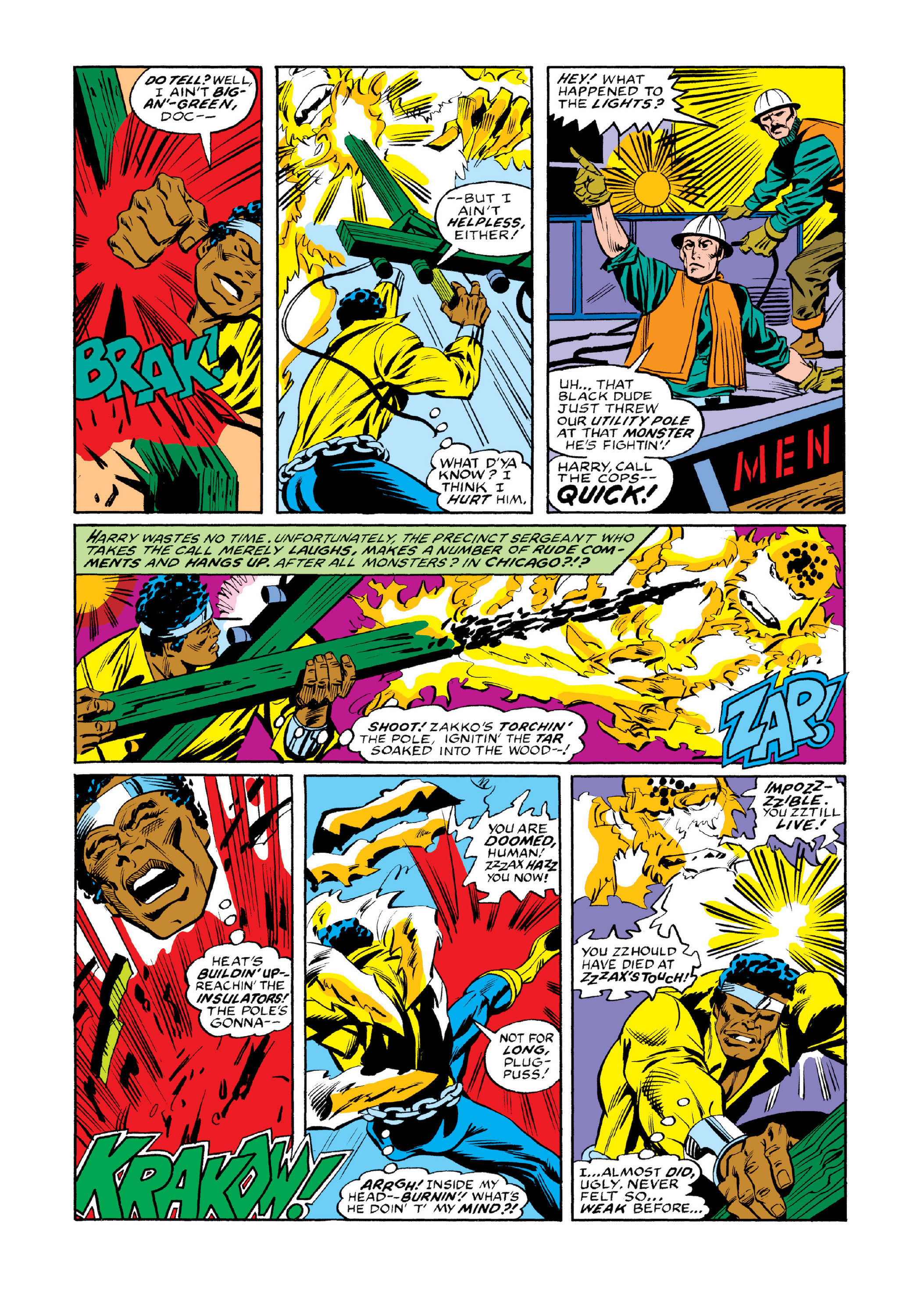 Read online Marvel Masterworks: Luke Cage, Power Man comic -  Issue # TPB 3 (Part 3) - 110