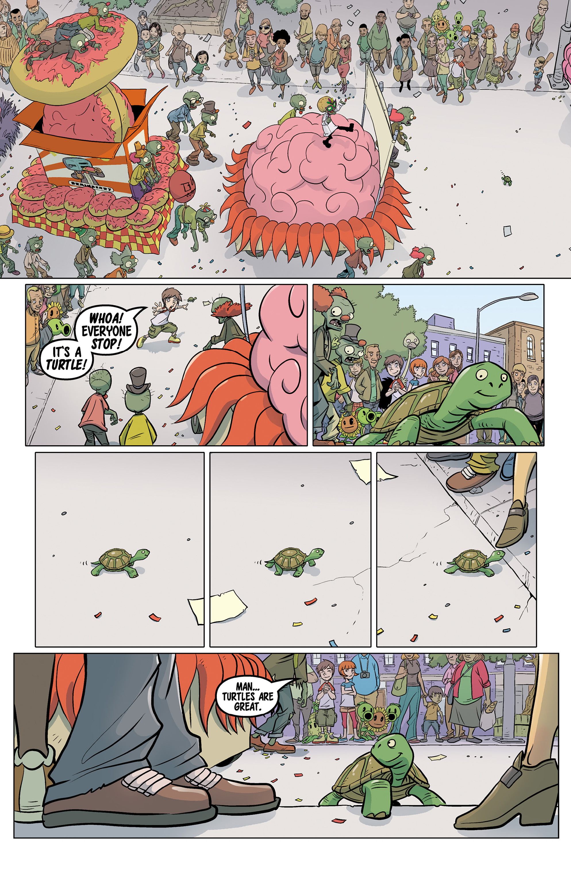 Read online Plants vs. Zombies: Grown Sweet Home comic -  Issue #6 - 14