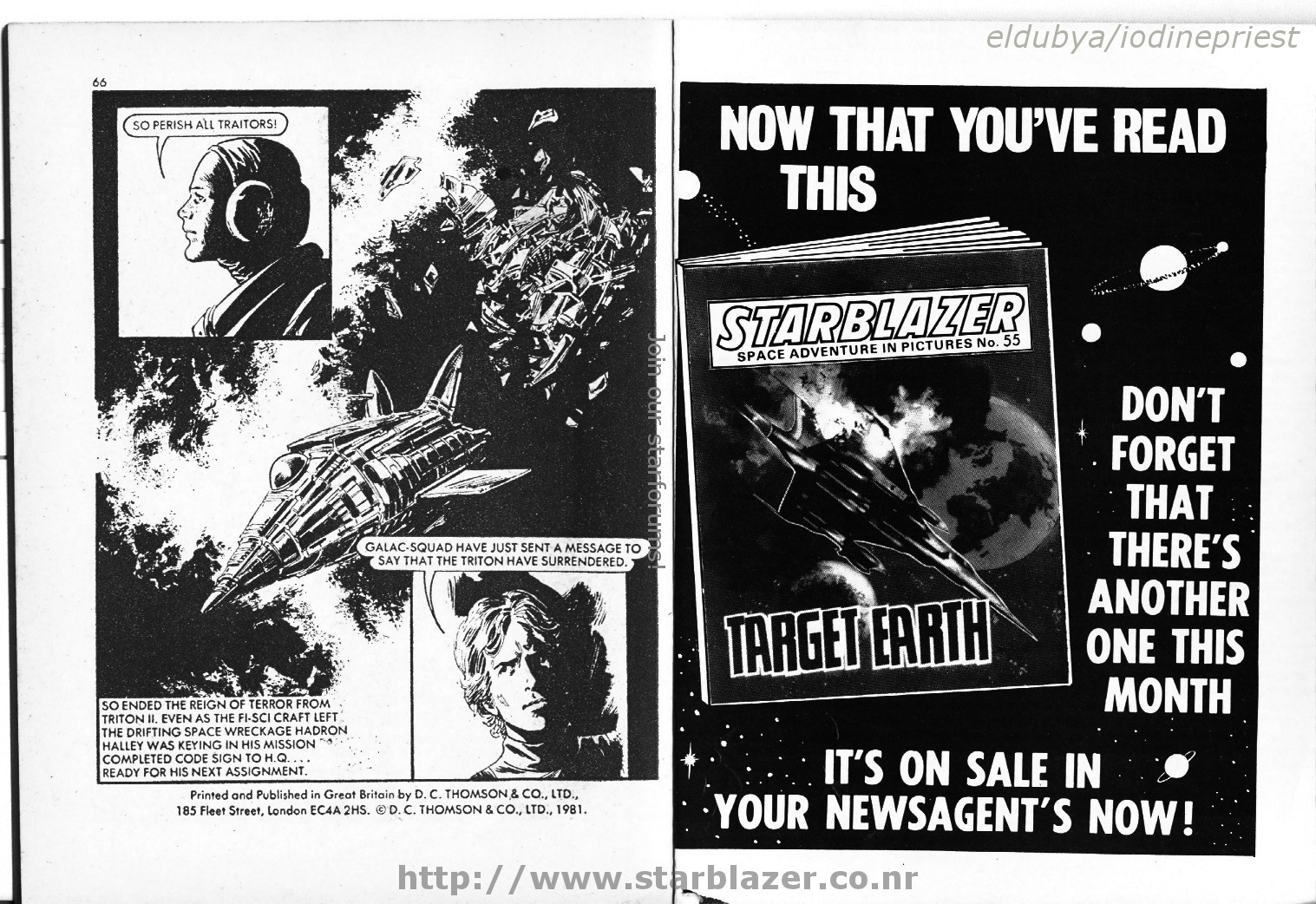 Read online Starblazer comic -  Issue #54 - 35