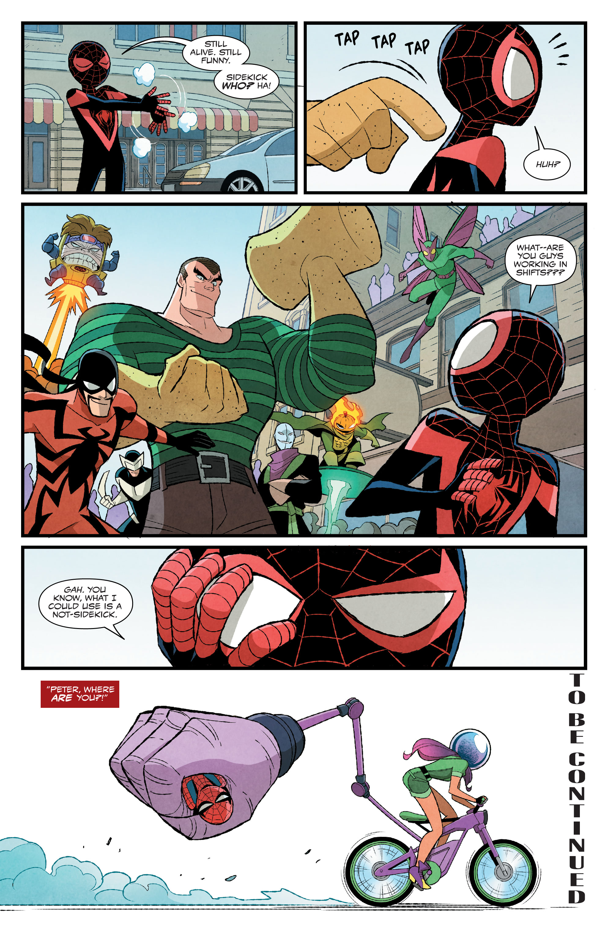 Read online Peter Parker And Miles Morales Spider-Men Double Trouble comic -  Issue #2 - 23