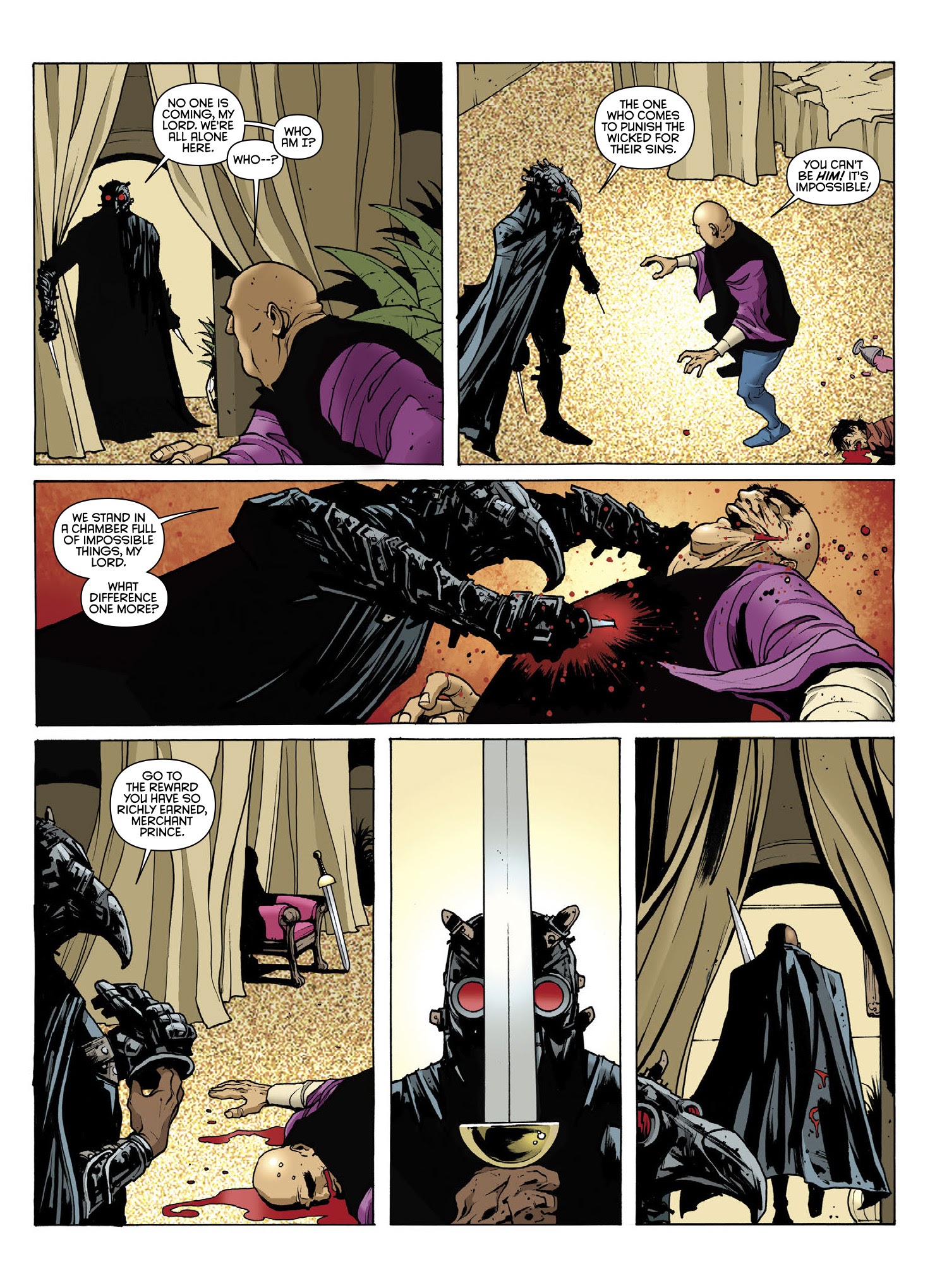 Read online Aquila: The Burning Fields comic -  Issue # TPB - 15