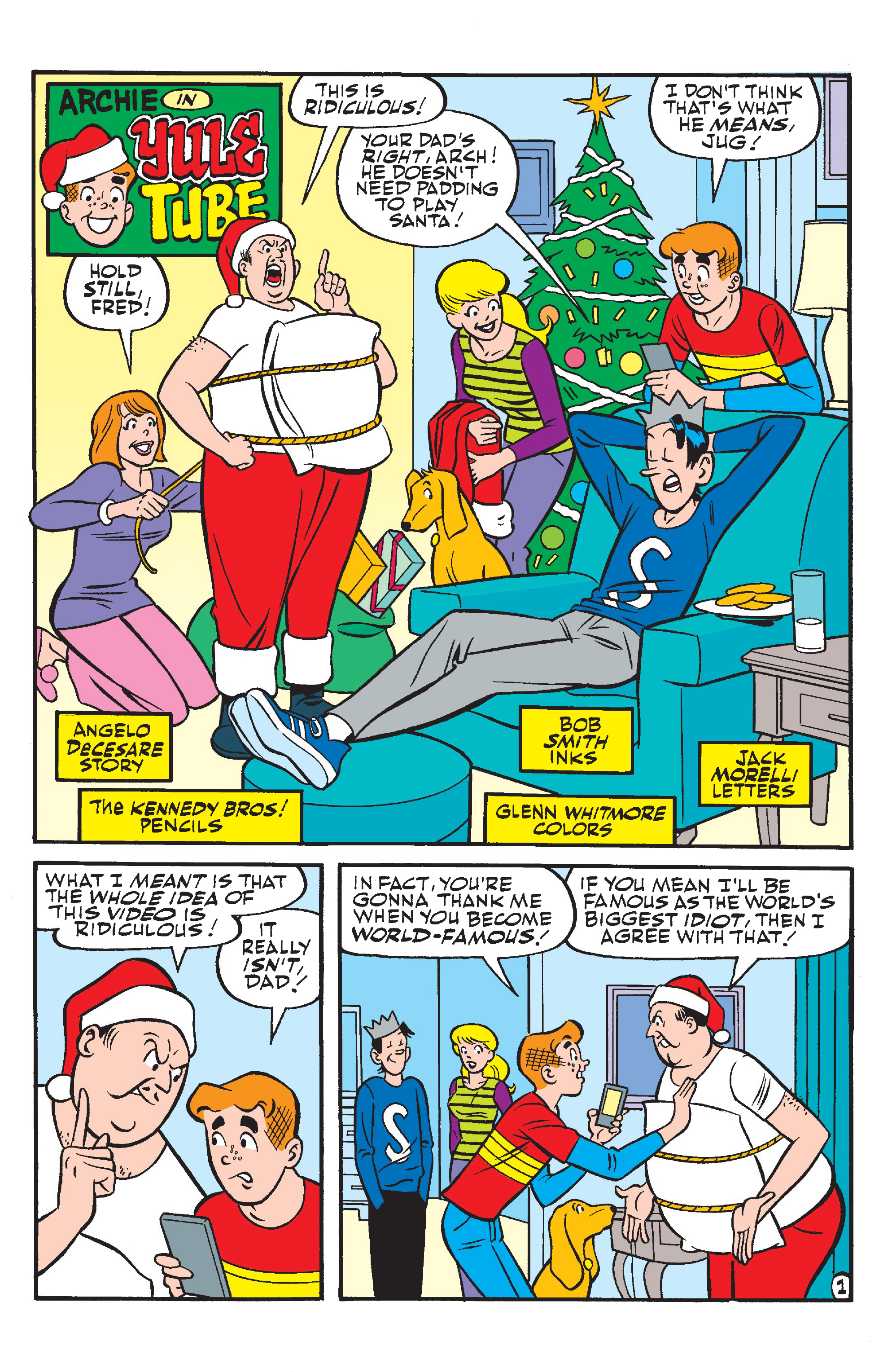 Read online Archie's Christmas Spectacular 2020 comic -  Issue # Full - 14