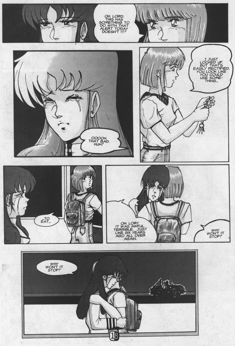 Read online Robotech Academy Blues comic -  Issue #3 - 20