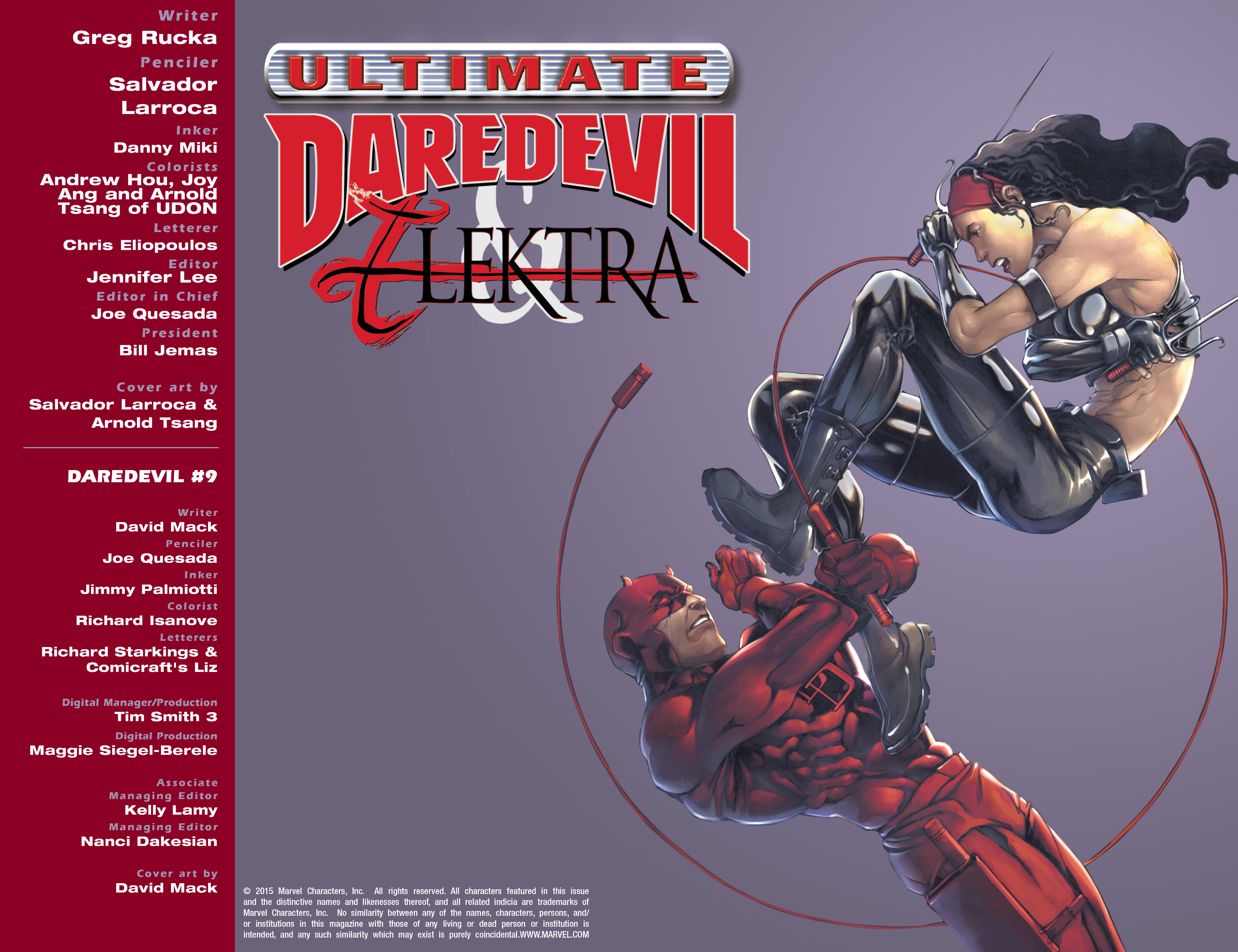 Read online Ultimate Daredevil and Elektra comic -  Issue # Full - 3
