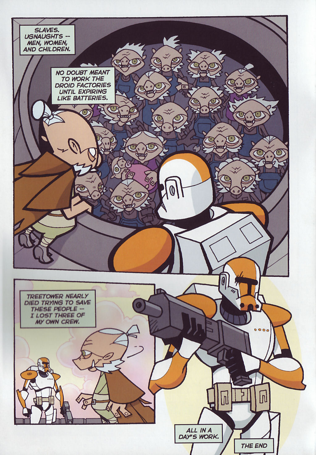 Read online Star Wars: Clone Wars Adventures comic -  Issue # TPB 6 - 50