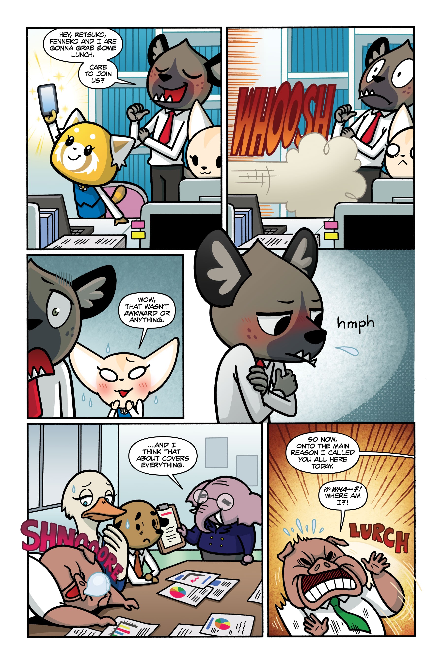 Read online Aggretsuko: Little Rei of Sunshine comic -  Issue # TPB - 15
