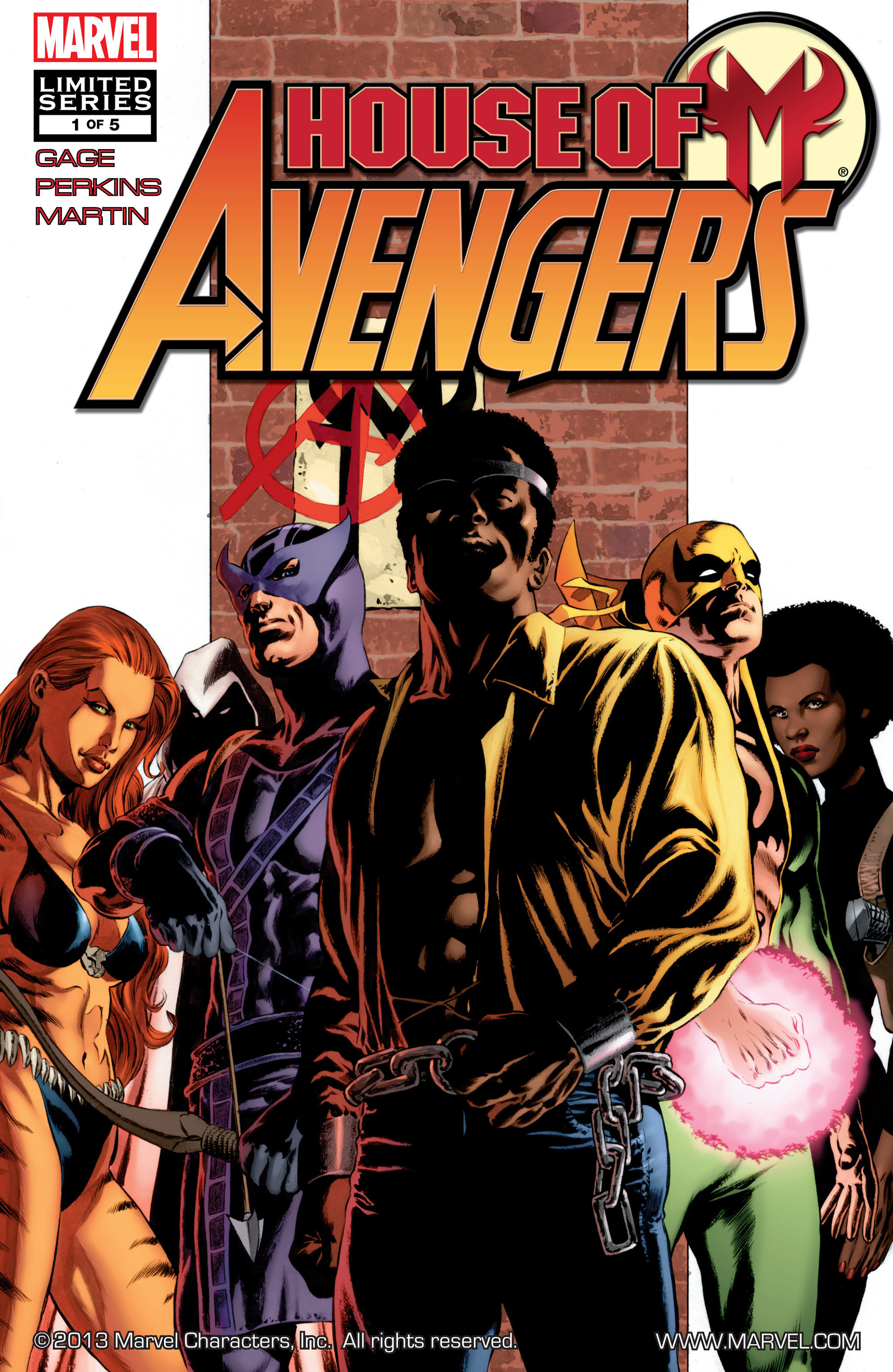 Read online House of M: Avengers comic -  Issue #1 - 1