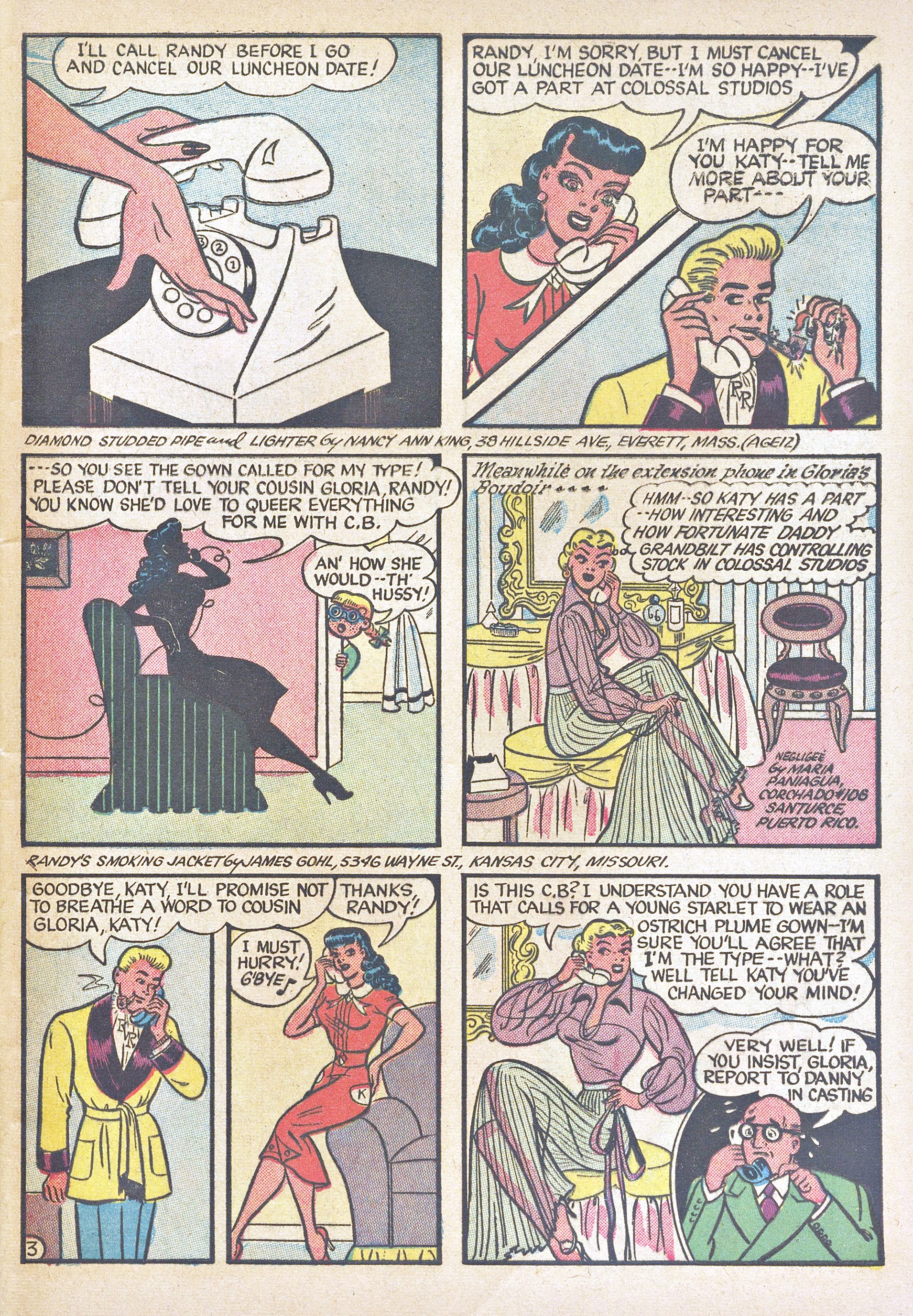 Read online Katy Keene (1949) comic -  Issue #10 - 5
