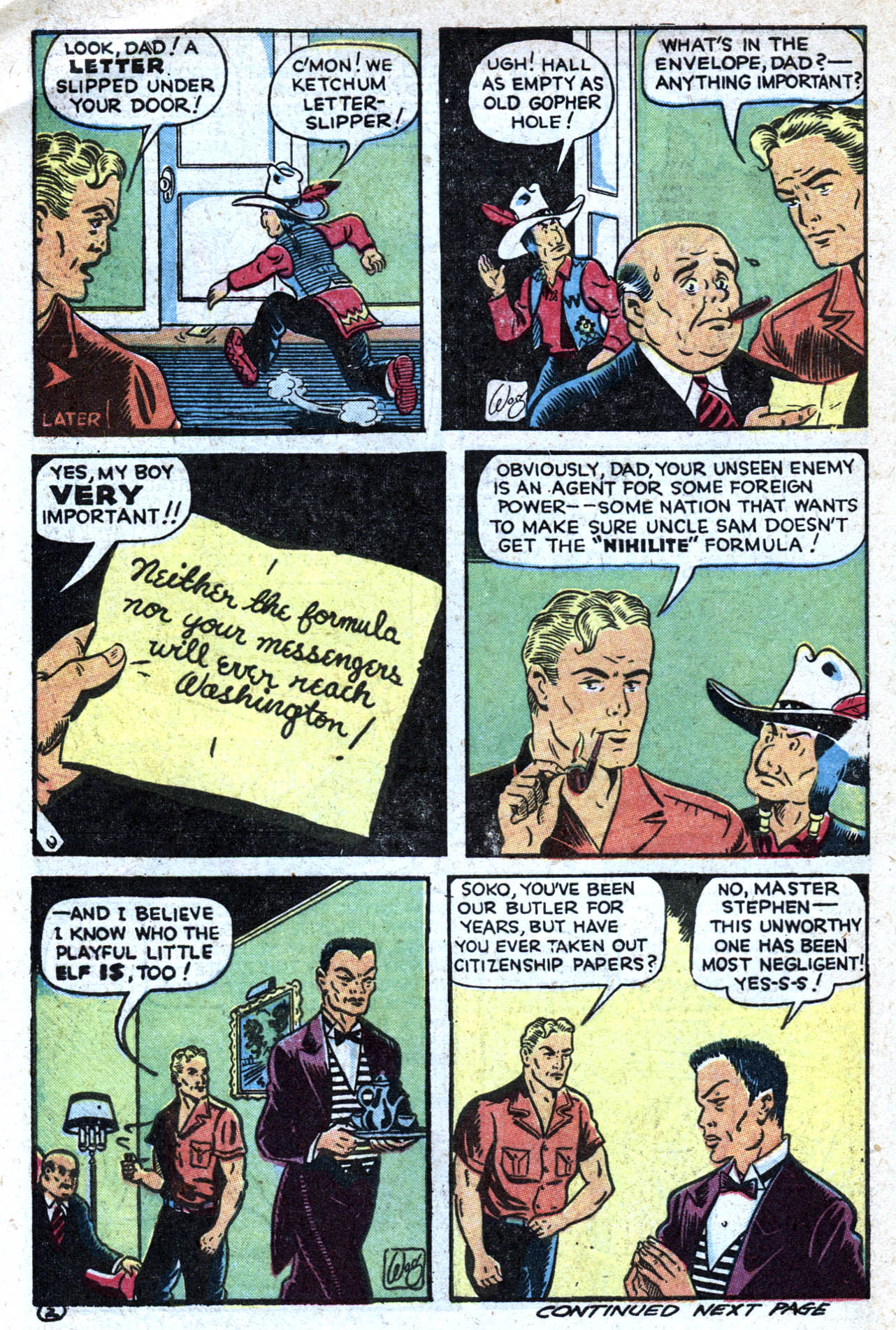 Read online Famous Funnies comic -  Issue #128 - 42